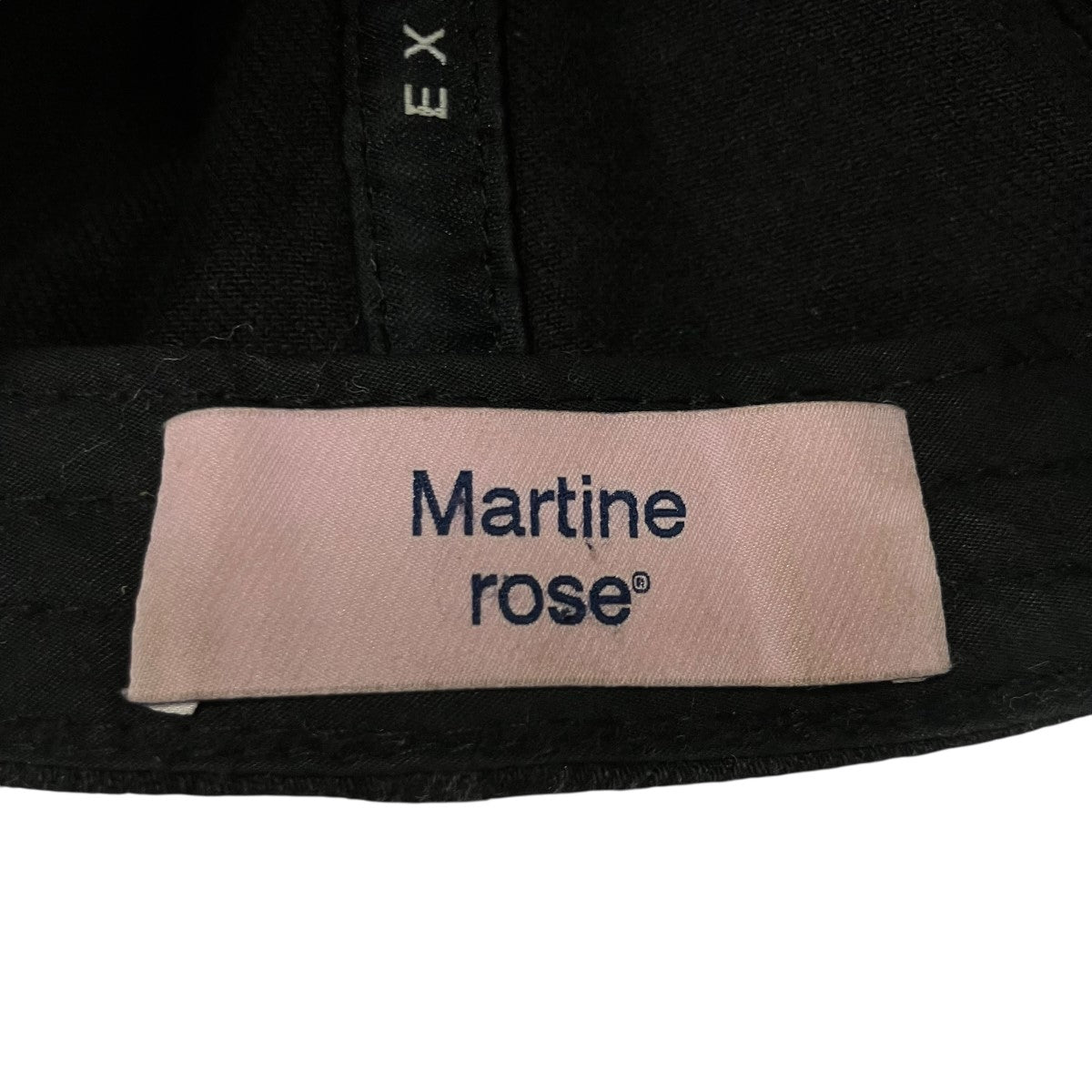 Martine rose ラビットエンブロイダリーキャップ 古着・中古-7枚目のアイテム画像