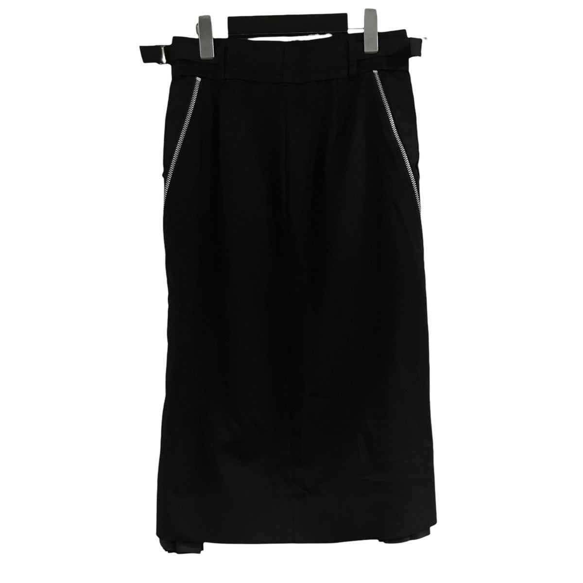 sacai ナイロンプリーツロングスカート 古着・中古-3枚目のアイテム画像