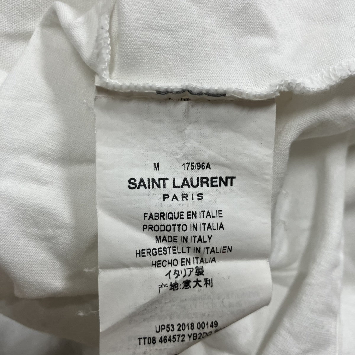 Saint Laurent Paris プリントTシャツ 古着・中古-7枚目のアイテム画像