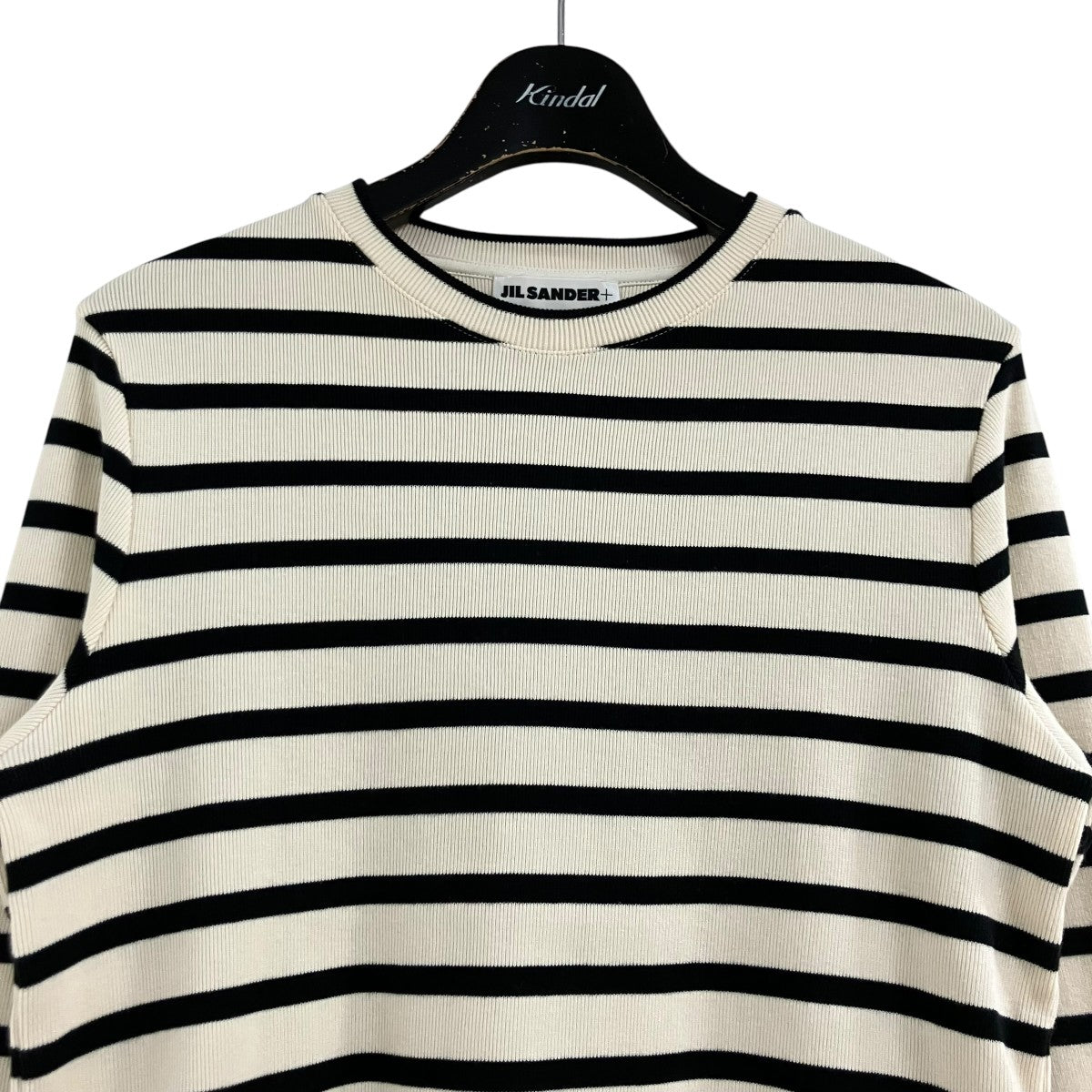 JIL SANDER+ ボーダーカットソー 古着・中古-2枚目のアイテム画像