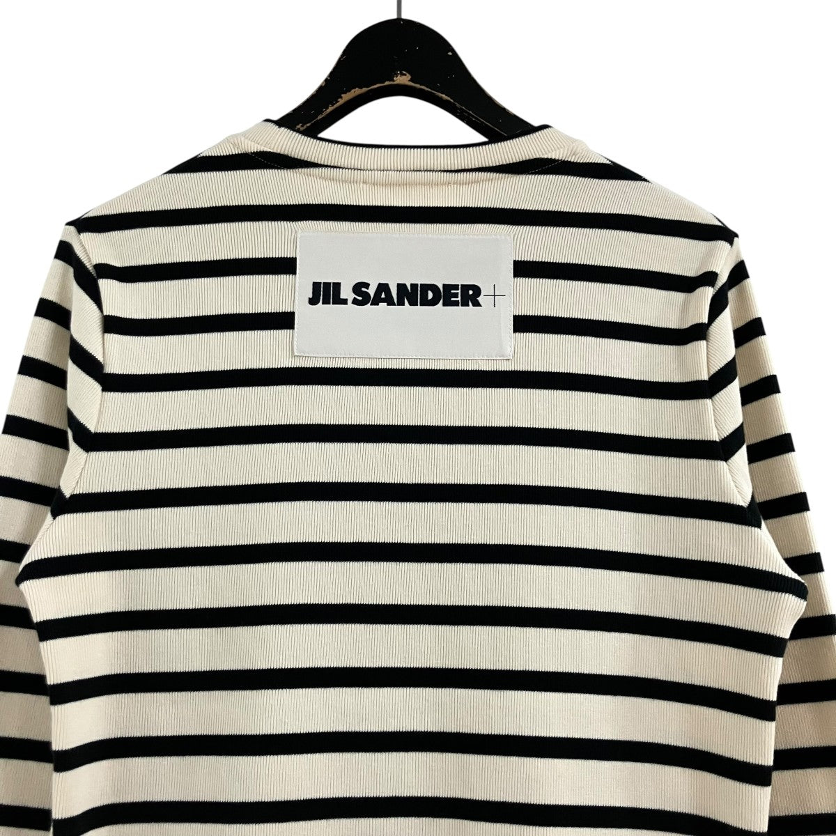 JIL SANDER+ ボーダーカットソー 古着・中古-4枚目のアイテム画像