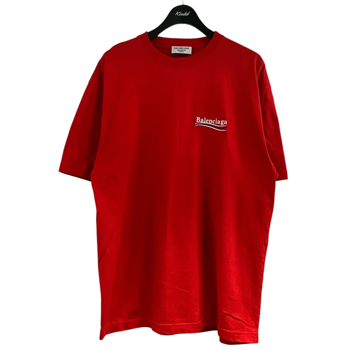 BALENCIAGA キャンペーンロゴエンブロイダリーTシャツ 古着・中古-1枚目のアイテム画像