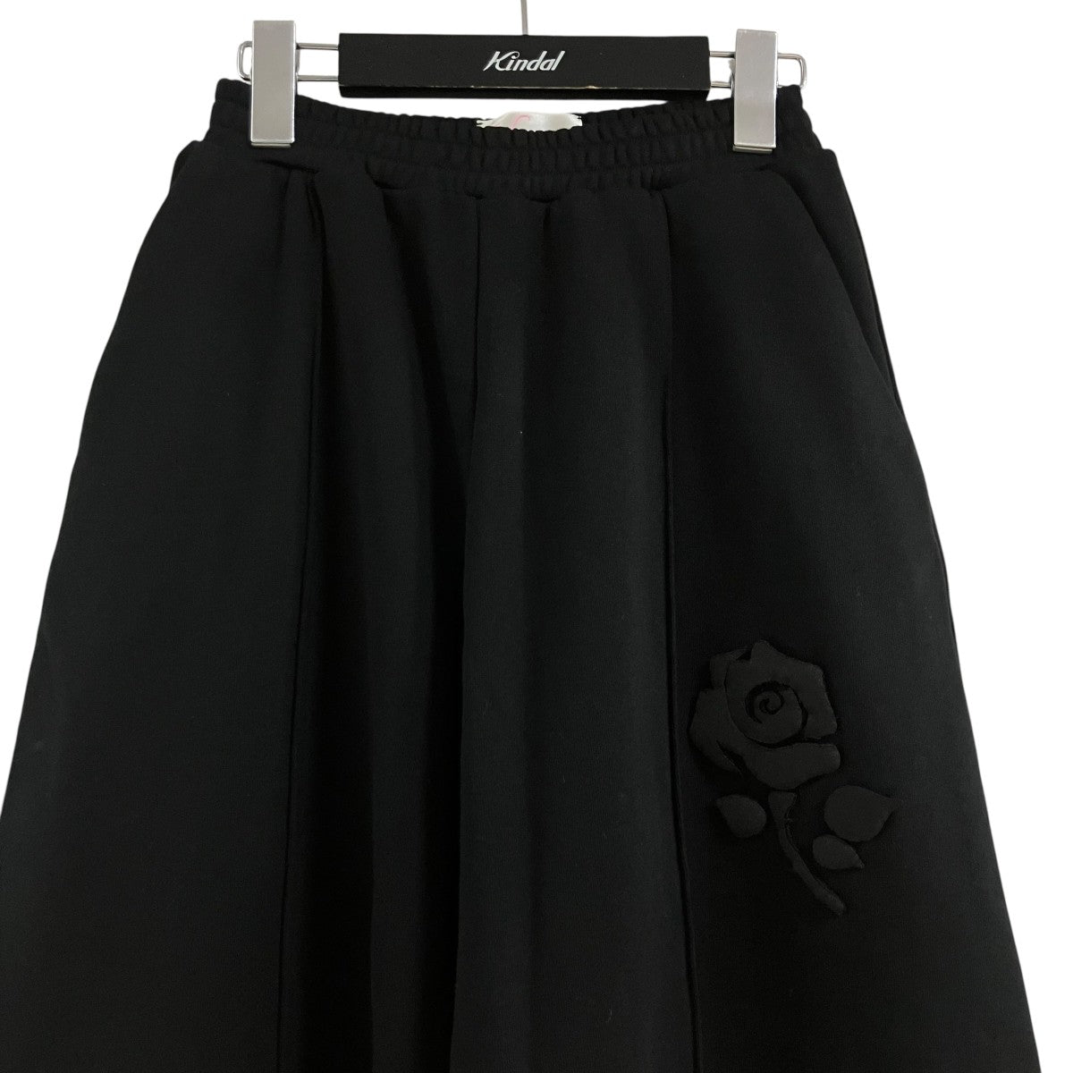 VIVIANO ロースパッチフレアスウェットパンツ 古着・中古-2枚目のアイテム画像