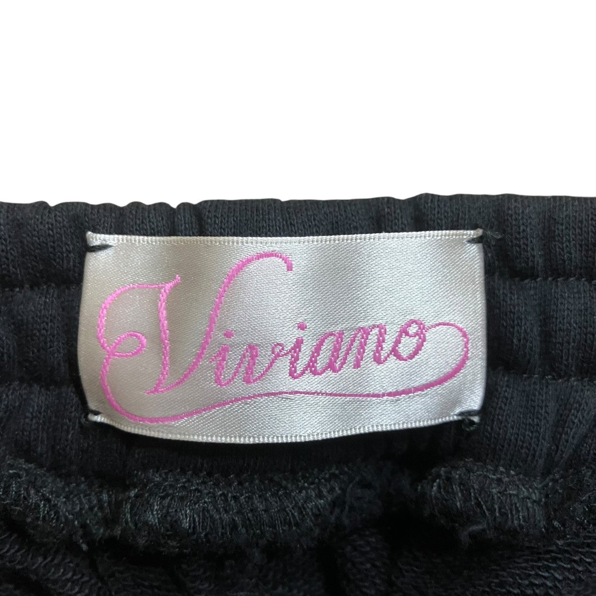 VIVIANO ロースパッチフレアスウェットパンツ 古着・中古-5枚目のアイテム画像