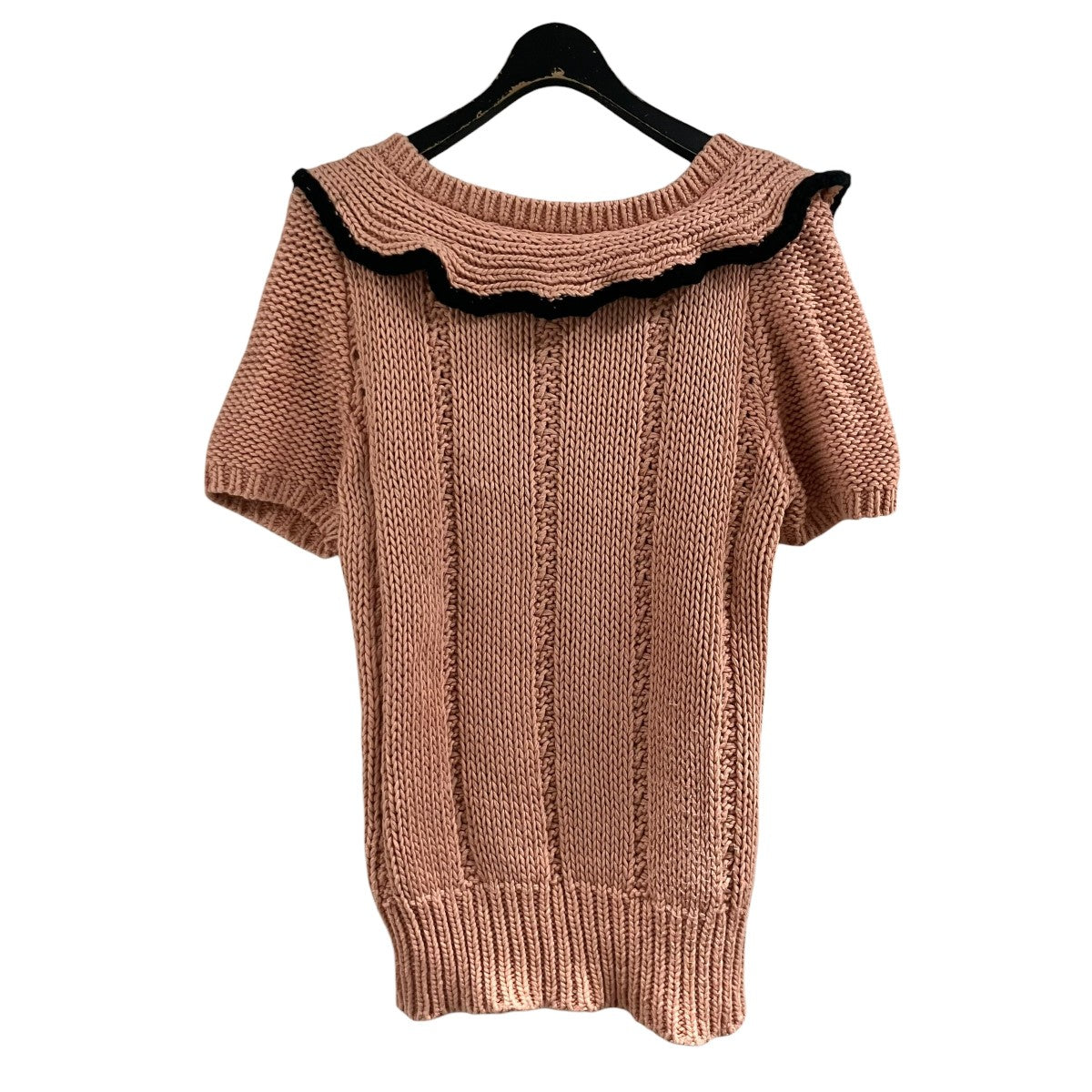 RED VALENTINO フリルニットブラウス 古着・中古-3枚目のアイテム画像