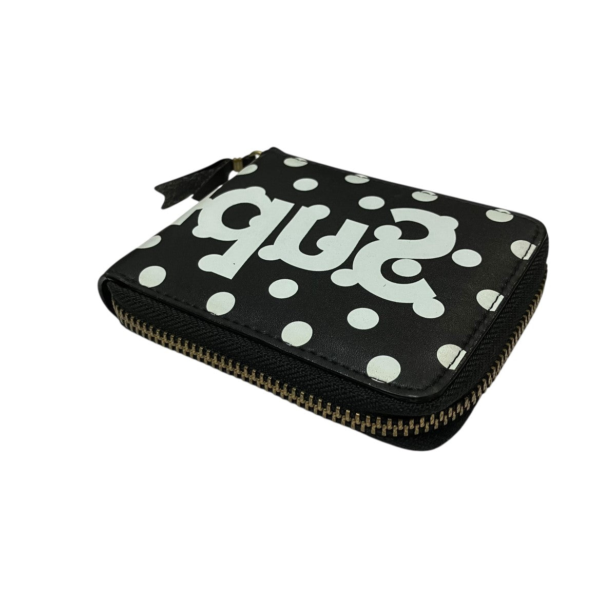 Supreme×COMME des GARCONS SHIRT ミラーロゴレザードットウォレット 古着・中古-3枚目のアイテム画像