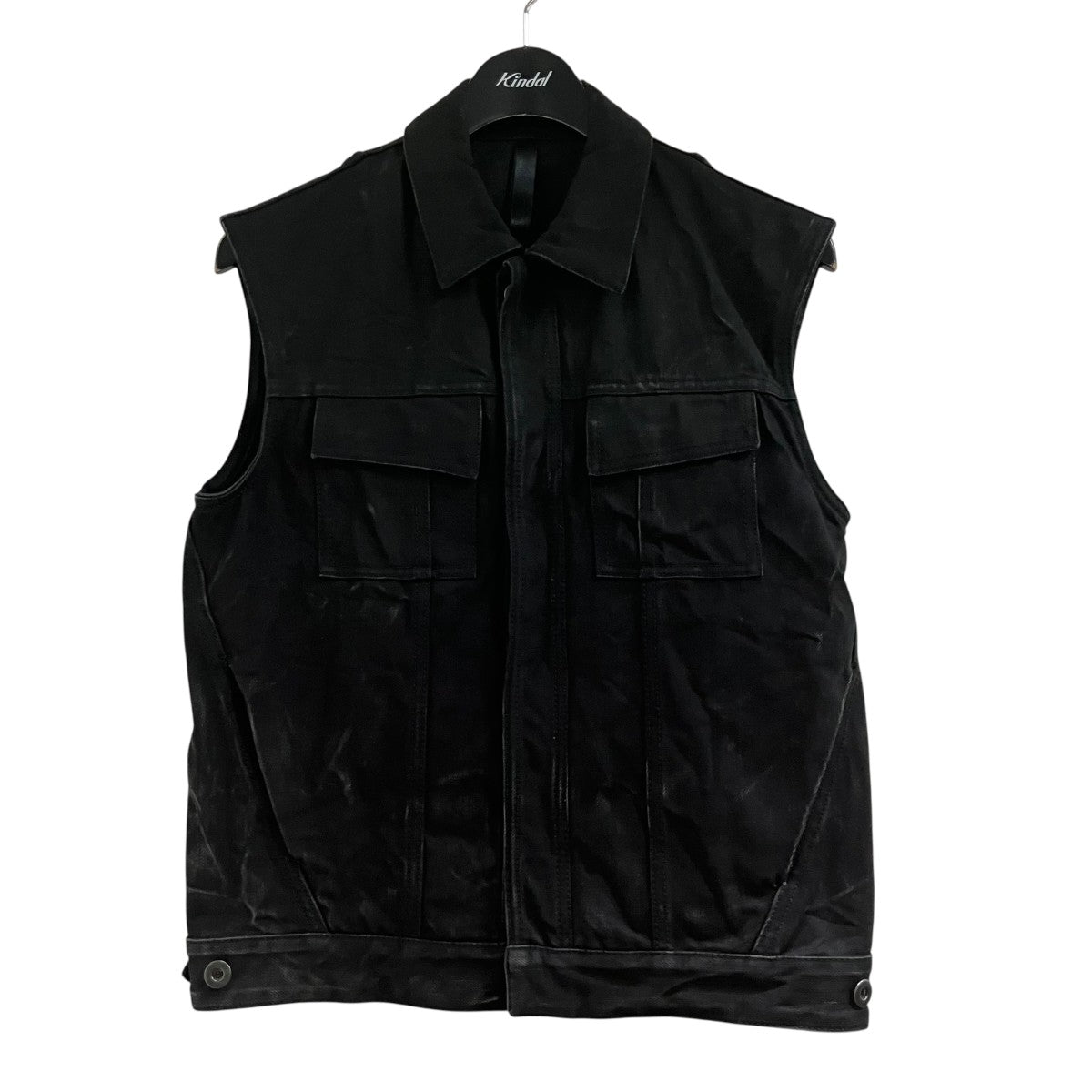 BALENCIAGA デニムベスト ノースリーブジャケット 古着・中古-1枚目のアイテム画像