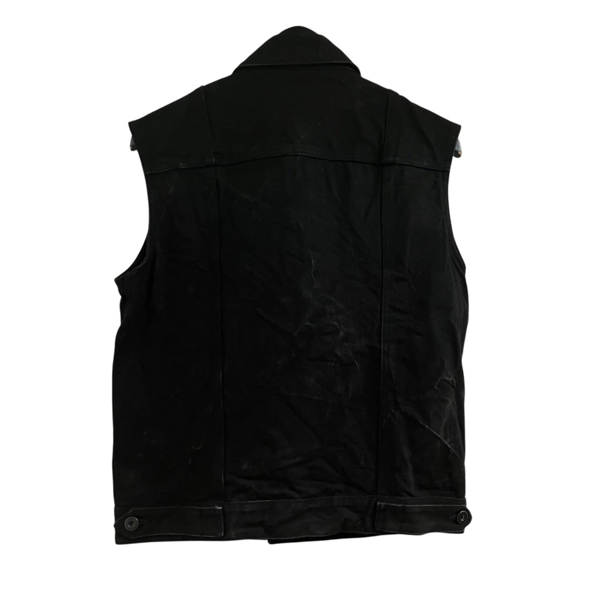 BALENCIAGA デニムベスト ノースリーブジャケット 古着・中古-3枚目のアイテム画像