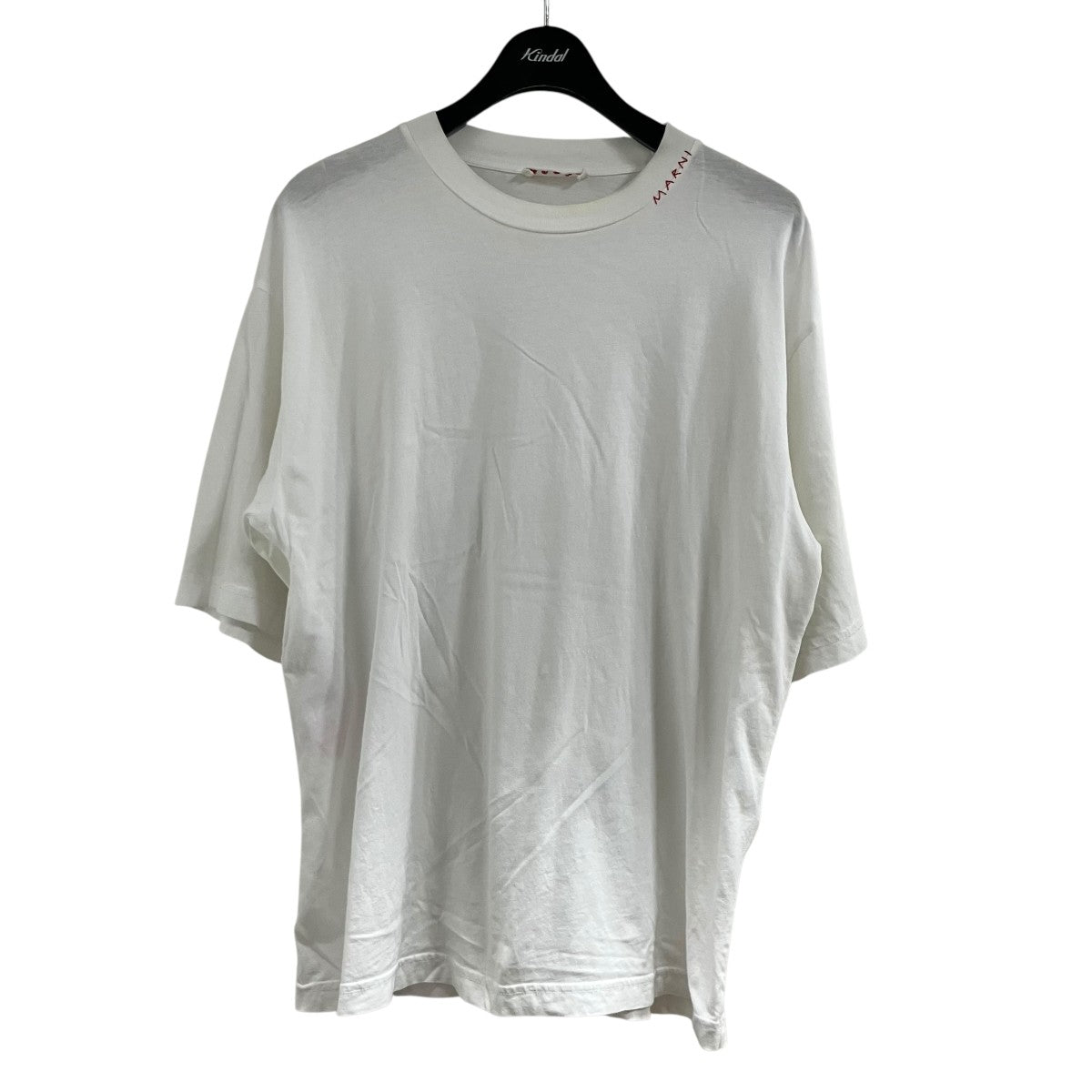 MARNI ネックロゴステッチTシャツ 古着・中古-1枚目のアイテム画像