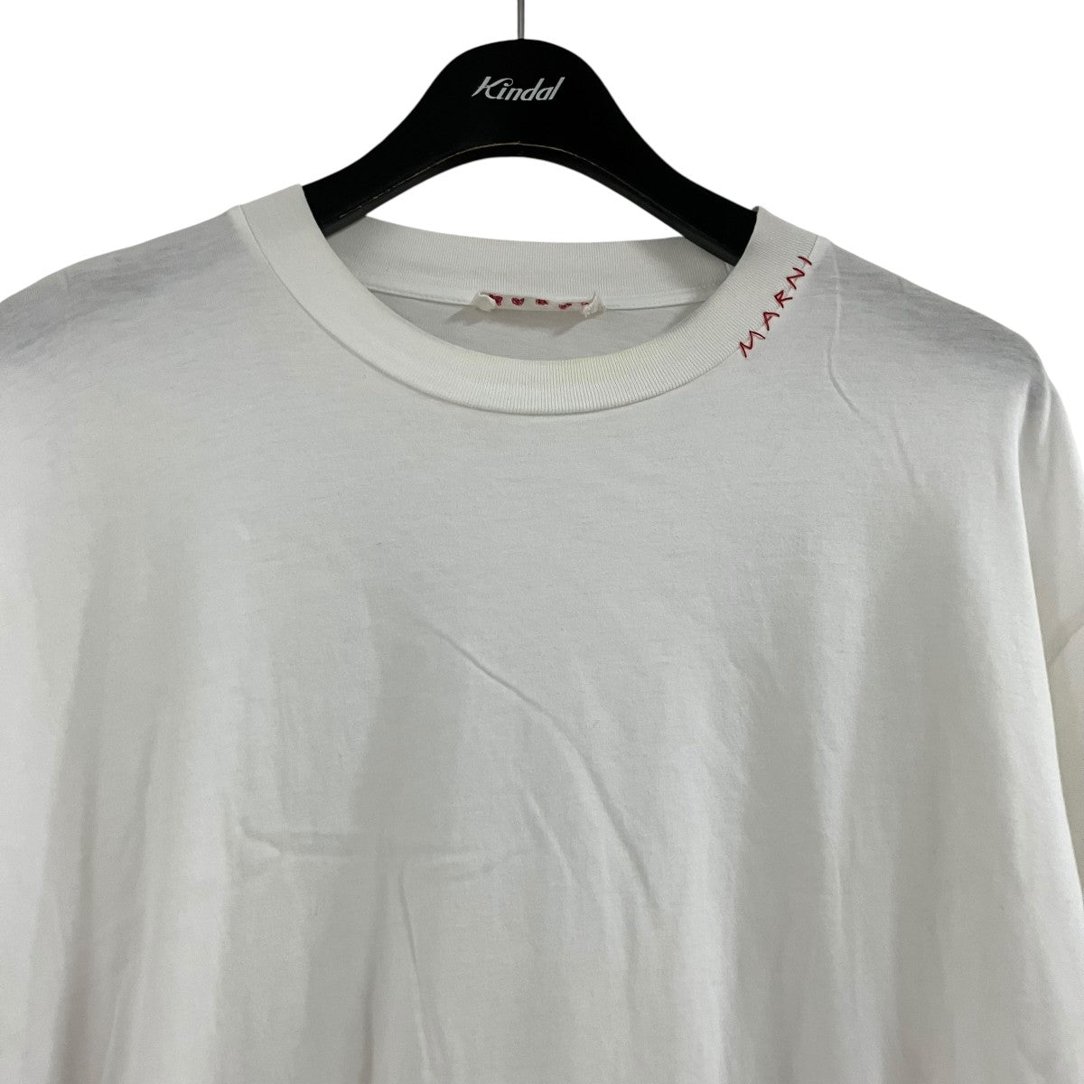 MARNI ネックロゴステッチTシャツ 古着・中古-2枚目のアイテム画像