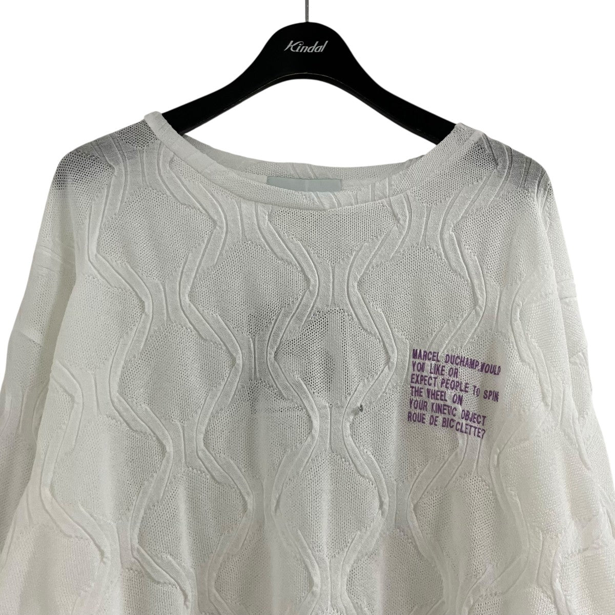 bodysong． メッシュカットソー Tシャツ 古着・中古-2枚目のアイテム画像