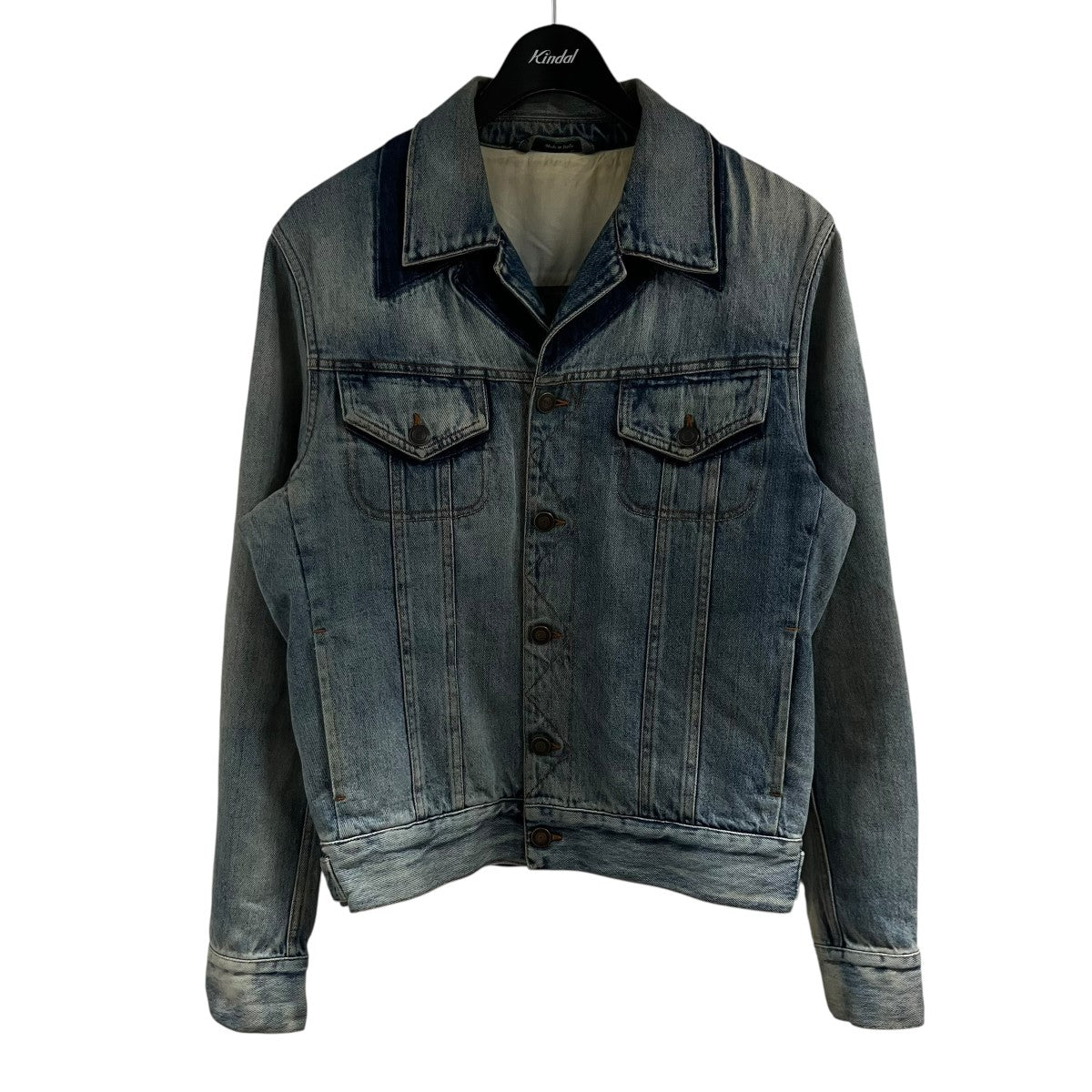 MAISON MARGIELA 10 フェード加工デニムジャケット 古着・中古-1枚目のアイテム画像