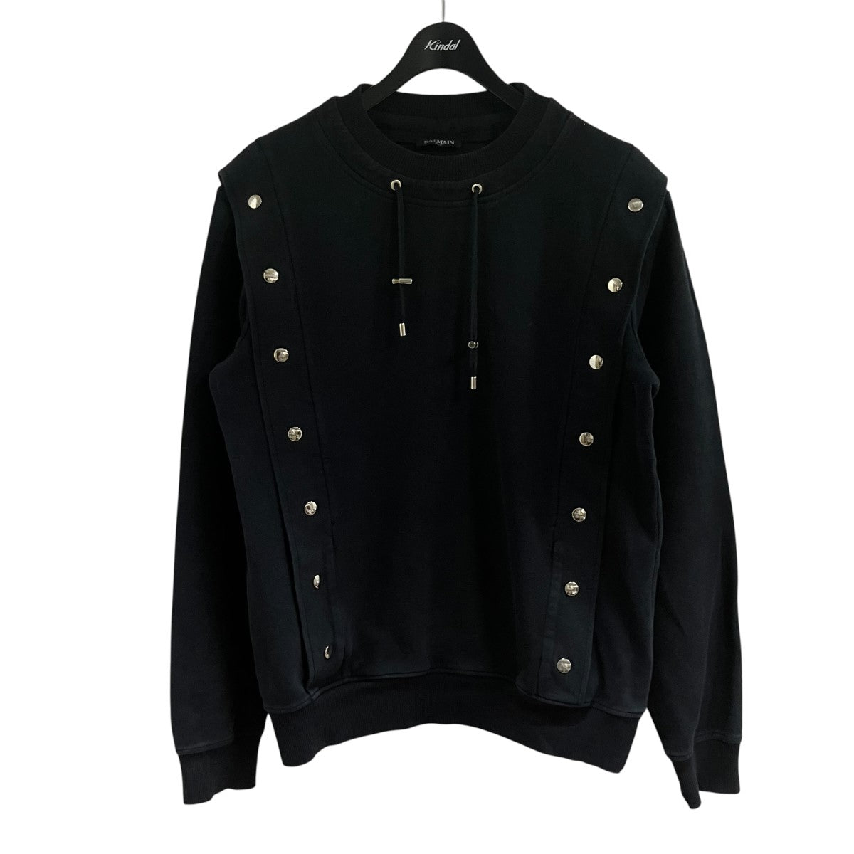 BALMAIN スナップデザインスウェット 古着・中古-1枚目のアイテム画像