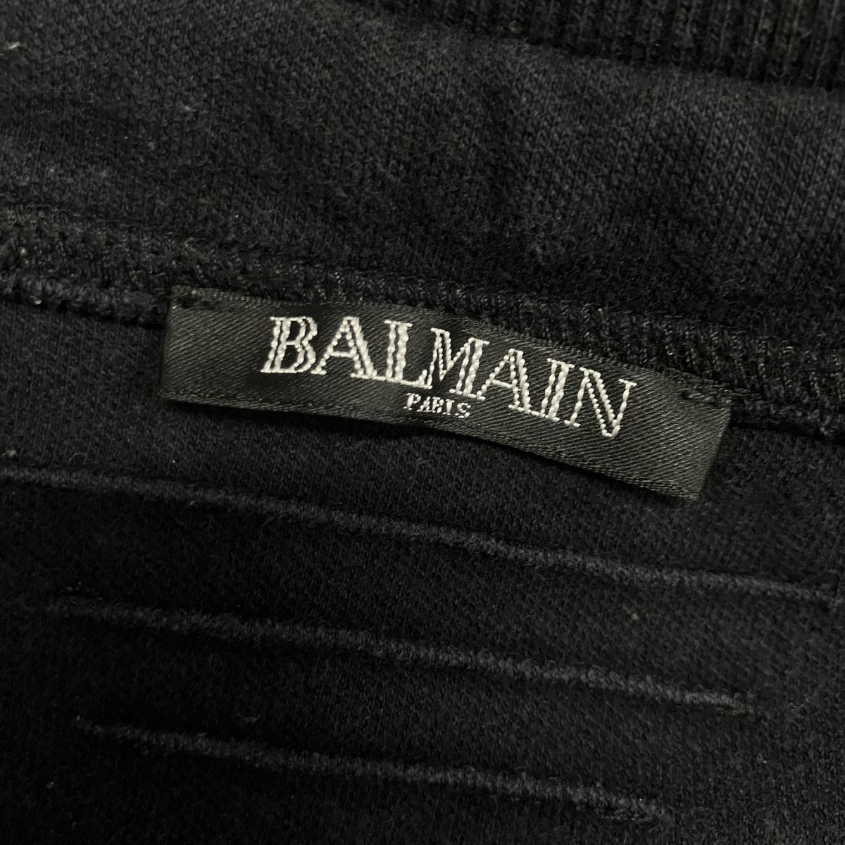BALMAIN スナップデザインスウェット 古着・中古-5枚目のアイテム画像