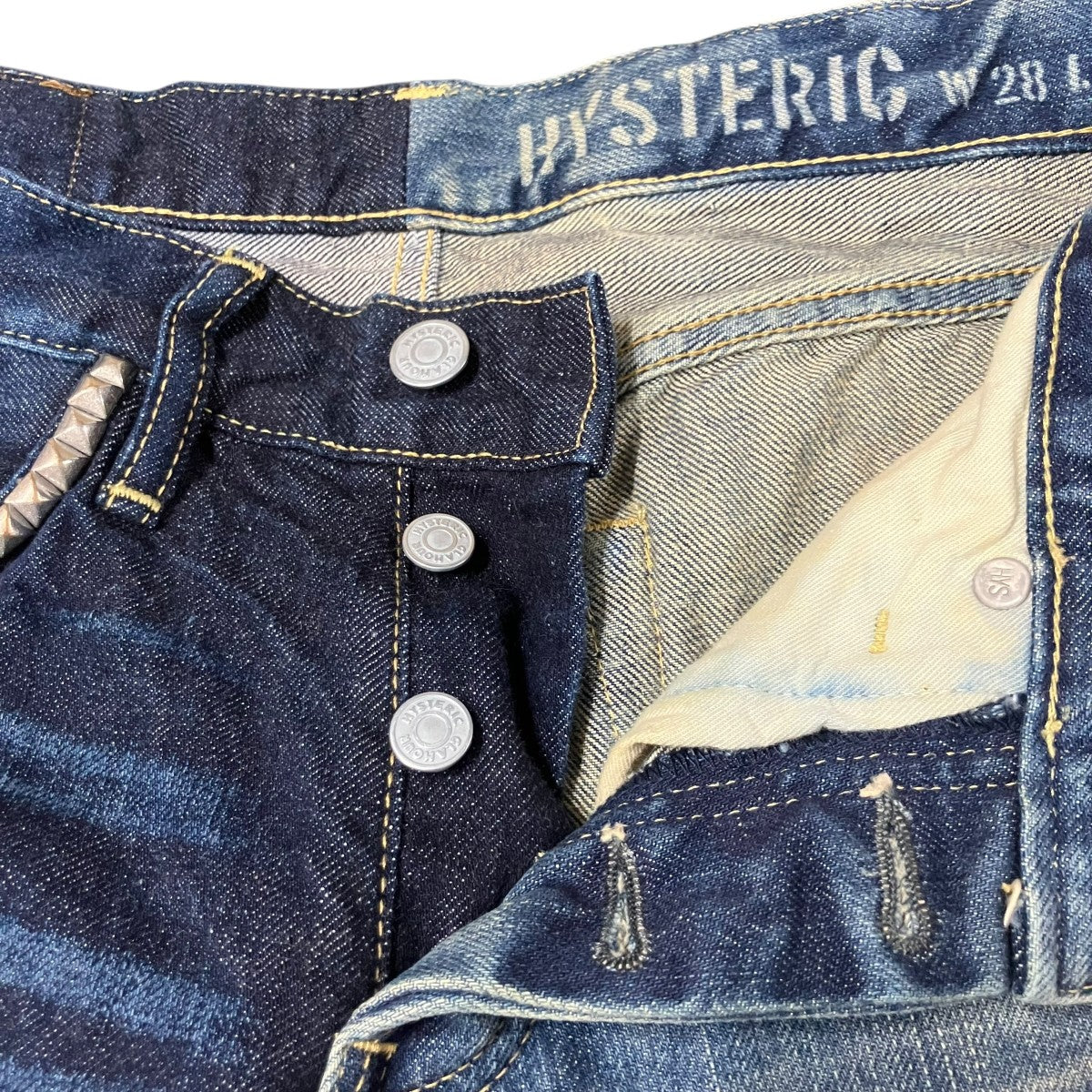 HRLR加工 デニムパンツ