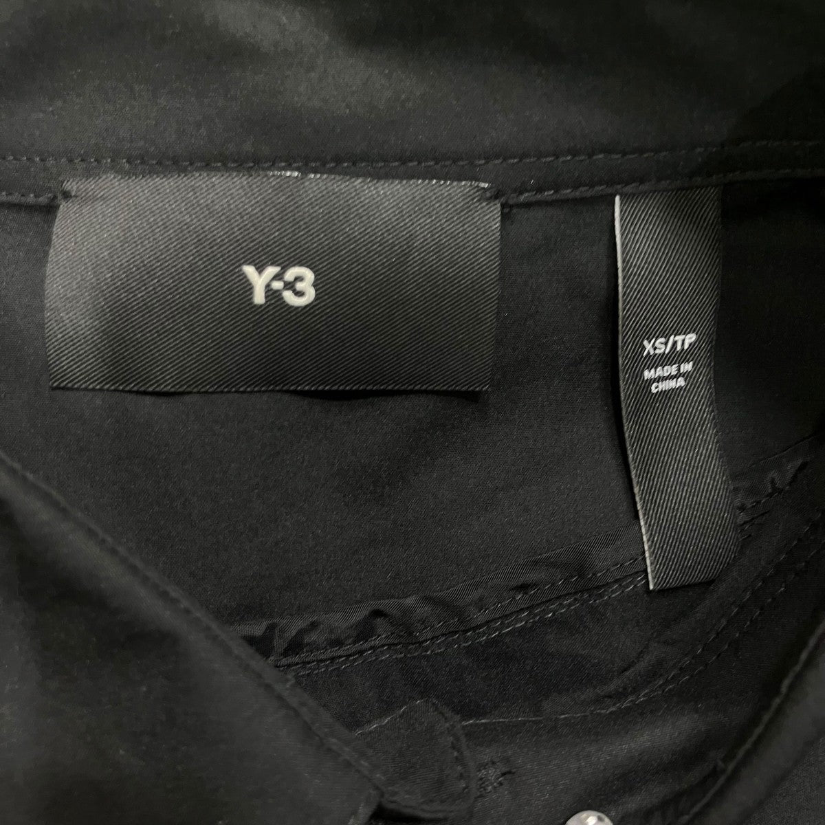 Y-3 アシンメトリー ミディ シャツドレス 古着・中古-5枚目のアイテム画像