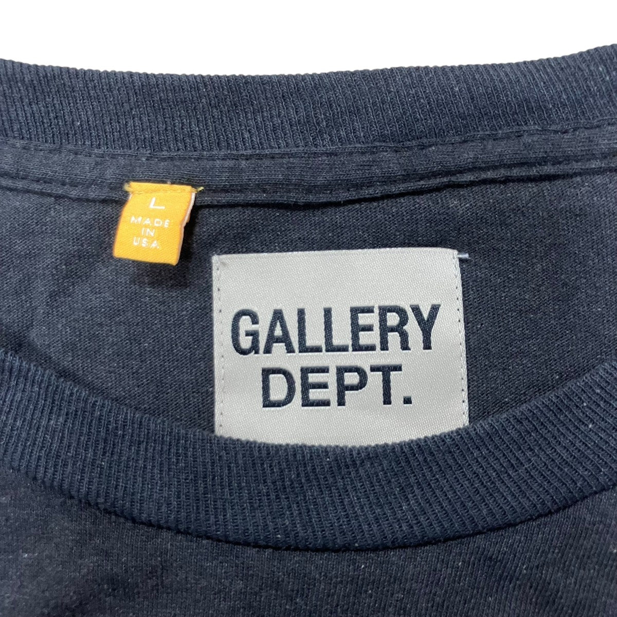 GALLERY DEPT ペイント加工 ロゴロングスリーブTシャツ カットソー 古着・中古-5枚目のアイテム画像
