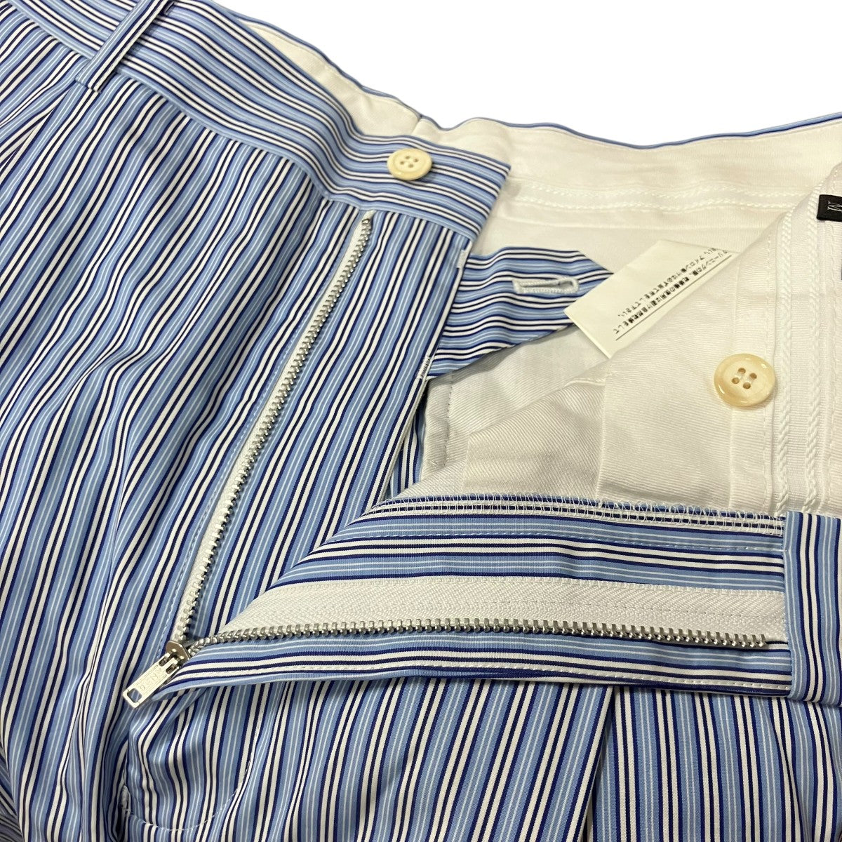COMME des GARCONS HOMME PLUS ストライプショーツ 古着・中古-5枚目のアイテム画像