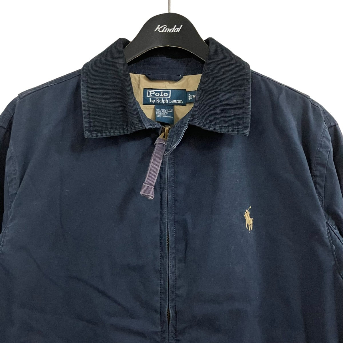 POLO RALPH LAUREN ジップブルゾン 古着・中古-2枚目のアイテム画像