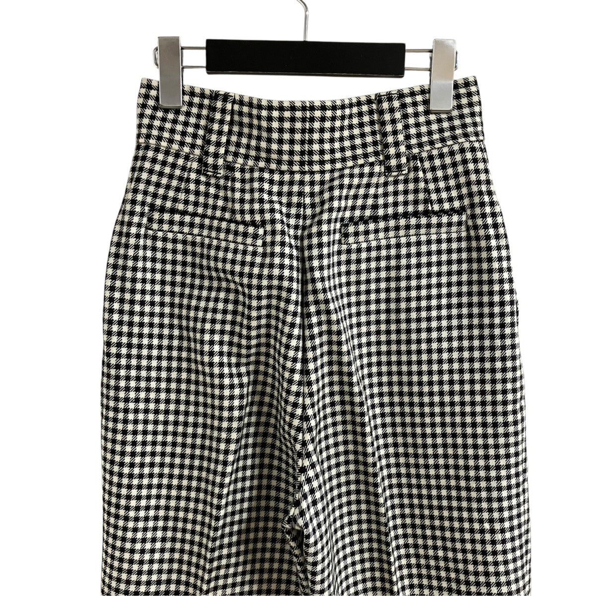 MIU MIU チェックトラウザーズパンツ 古着・中古-5枚目のアイテム画像