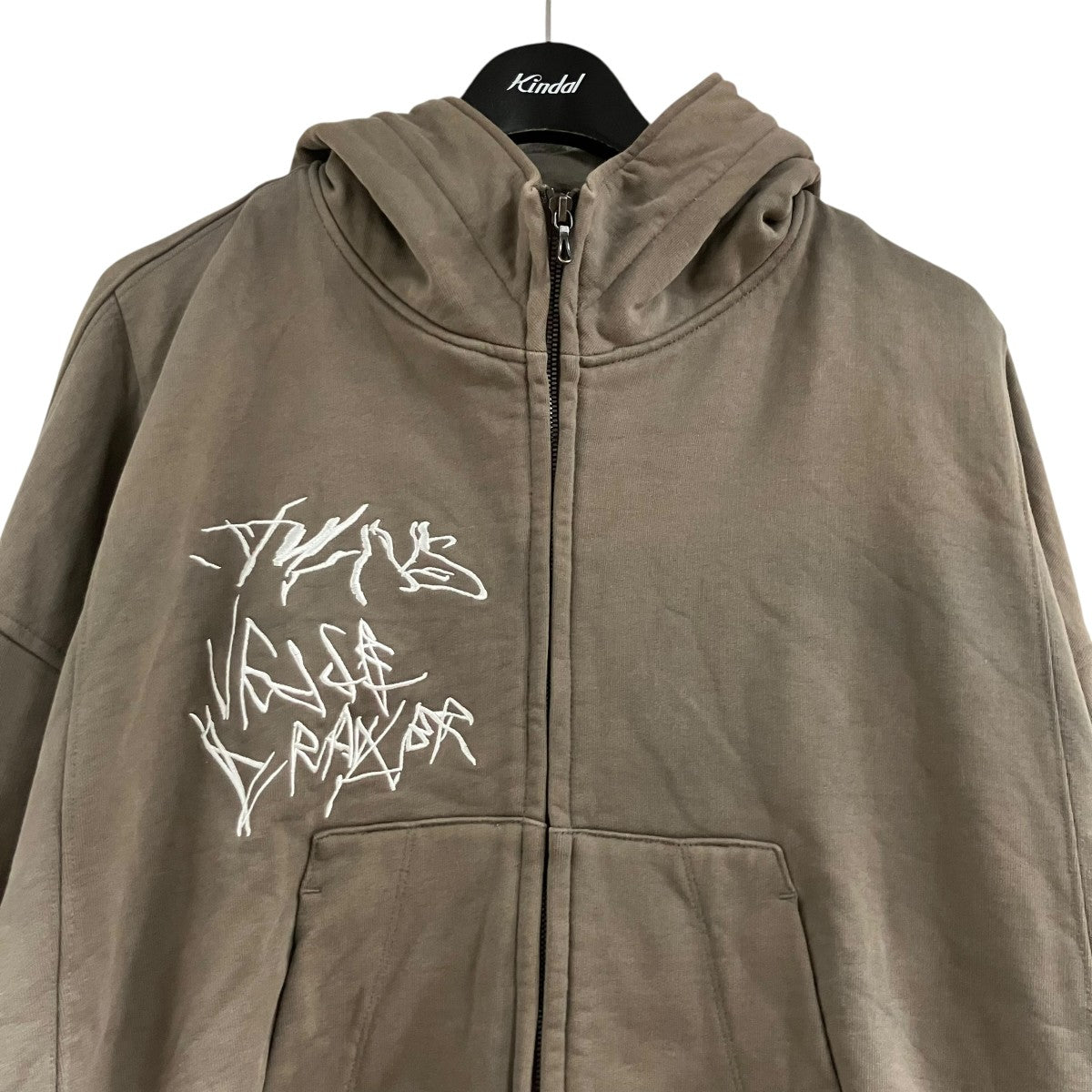 JULIUS ジップアップパーカー 古着・中古-2枚目のアイテム画像
