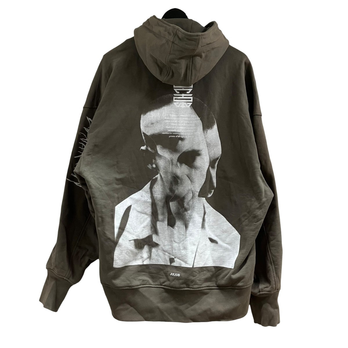 JULIUS ジップアップパーカー 古着・中古-3枚目のアイテム画像