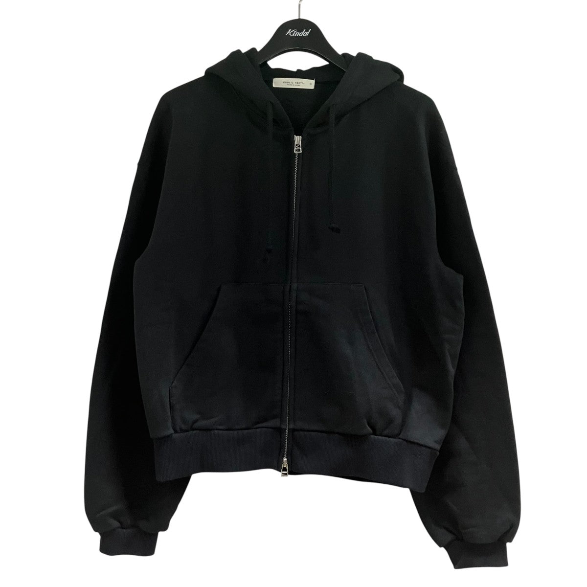 PUBLIC TOKYO ジップアップパーカー 古着・中古-1枚目のアイテム画像
