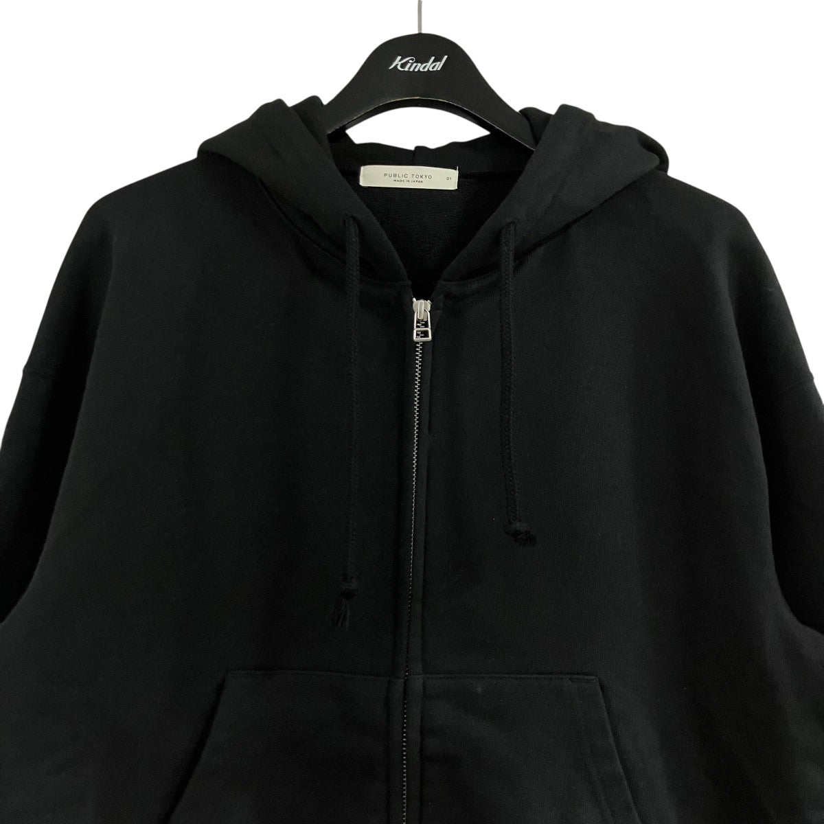 PUBLIC TOKYO ジップアップパーカー 古着・中古-2枚目のアイテム画像