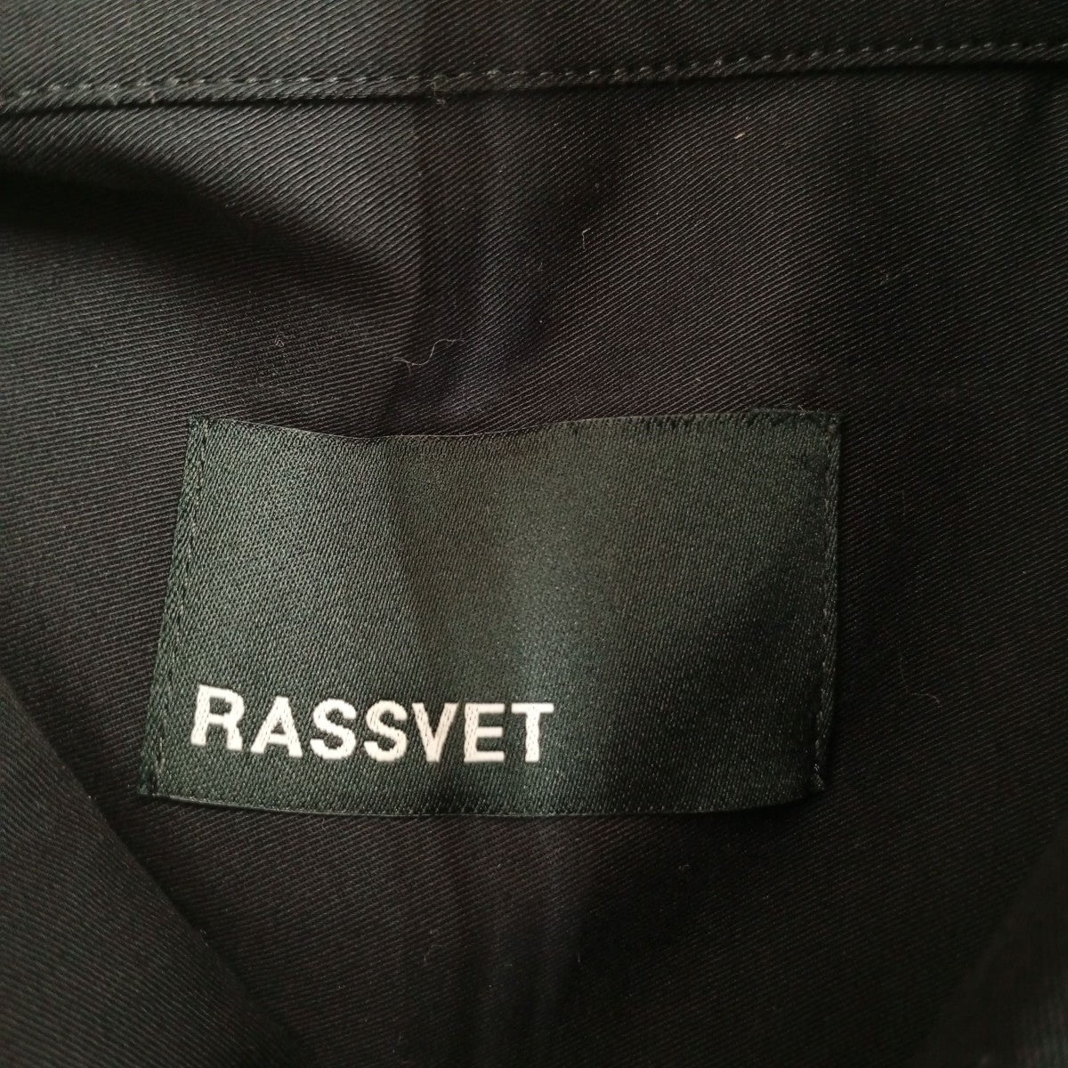 RASSVET 長袖ドッキングシャツPACC17-B012-B002 古着・中古-3枚目のアイテム画像