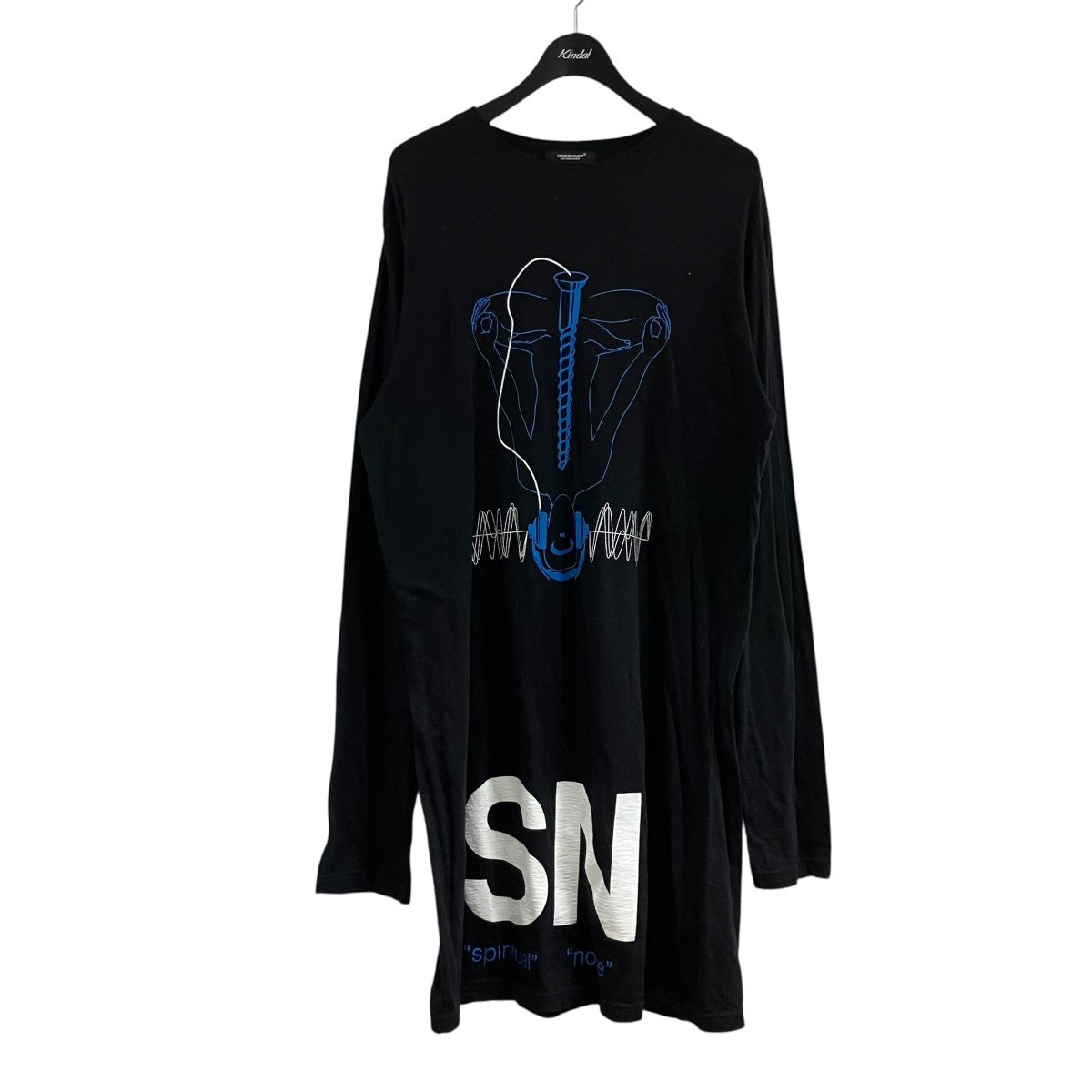 UNDERCOVER プリントロングカットソー 古着・中古-1枚目のアイテム画像
