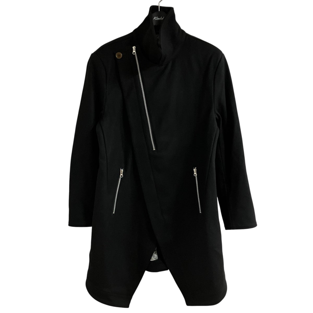 Vivienne Westwood man ウールメルトンライダースハーフコート 古着・中古-1枚目のアイテム画像