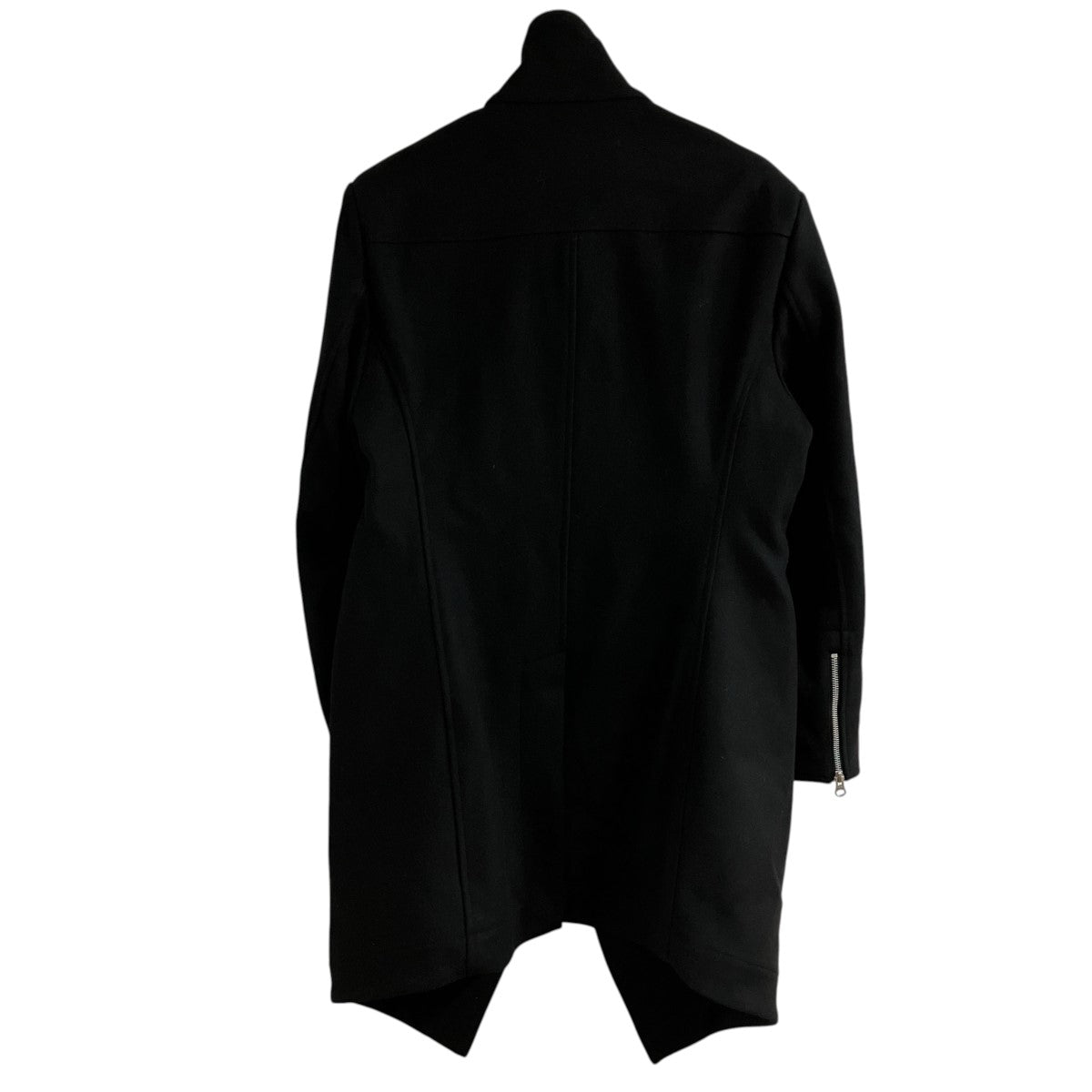 Vivienne Westwood man ウールメルトンライダースハーフコート 古着・中古-3枚目のアイテム画像