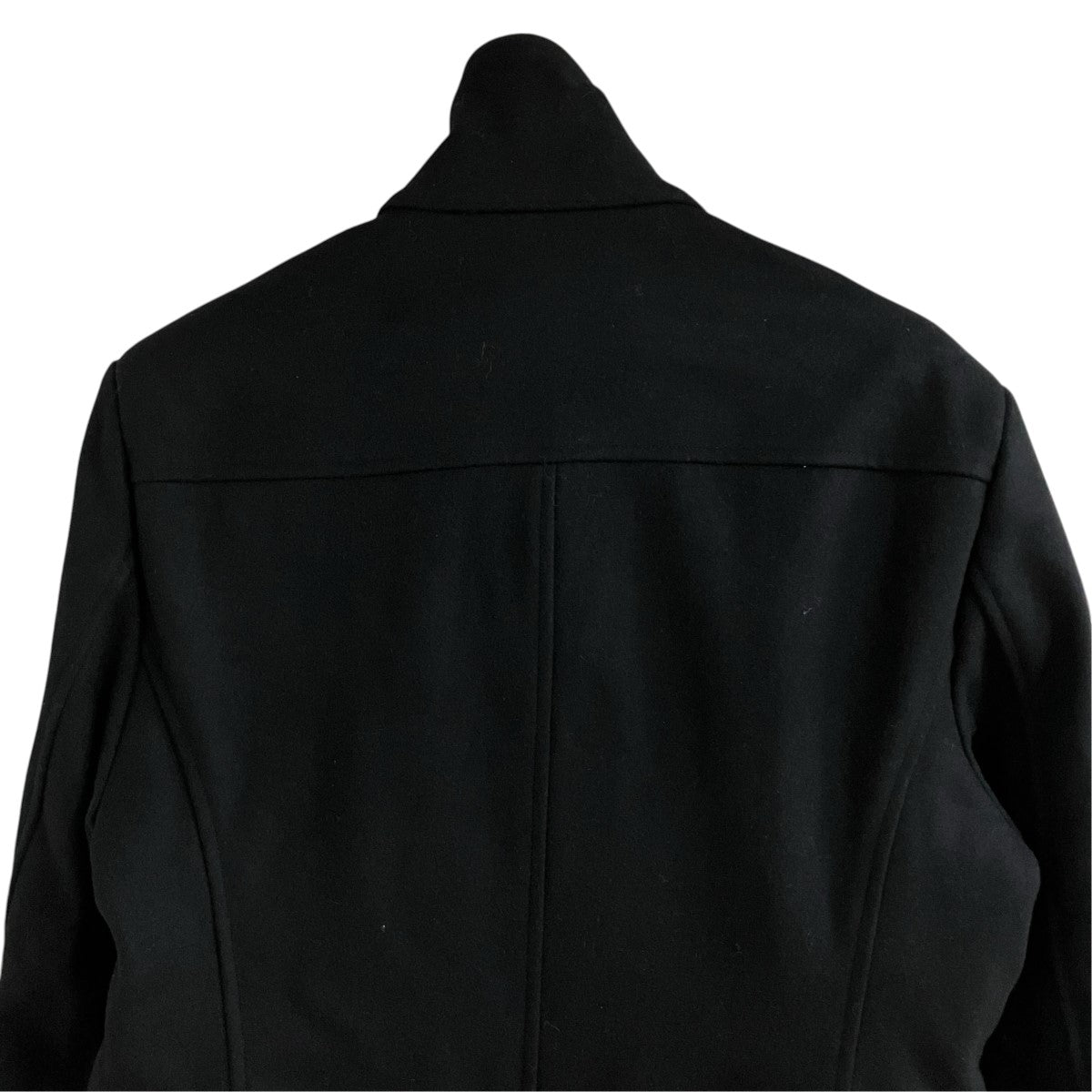 Vivienne Westwood man ウールメルトンライダースハーフコート 古着・中古-4枚目のアイテム画像