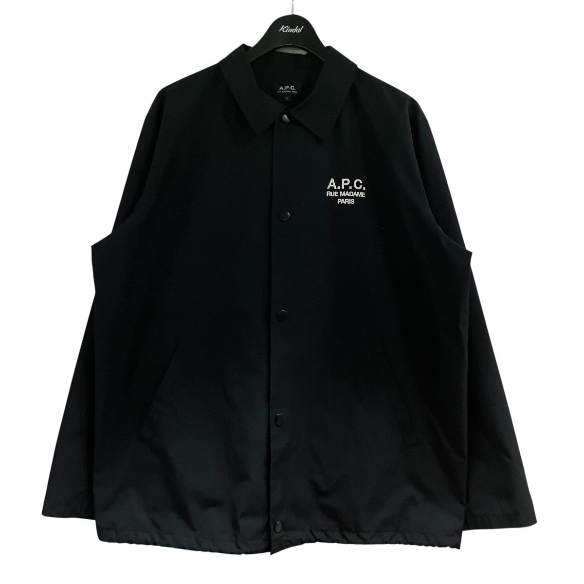 A．P．C． ナイロンコーチジャケット 古着・中古-1枚目のアイテム画像