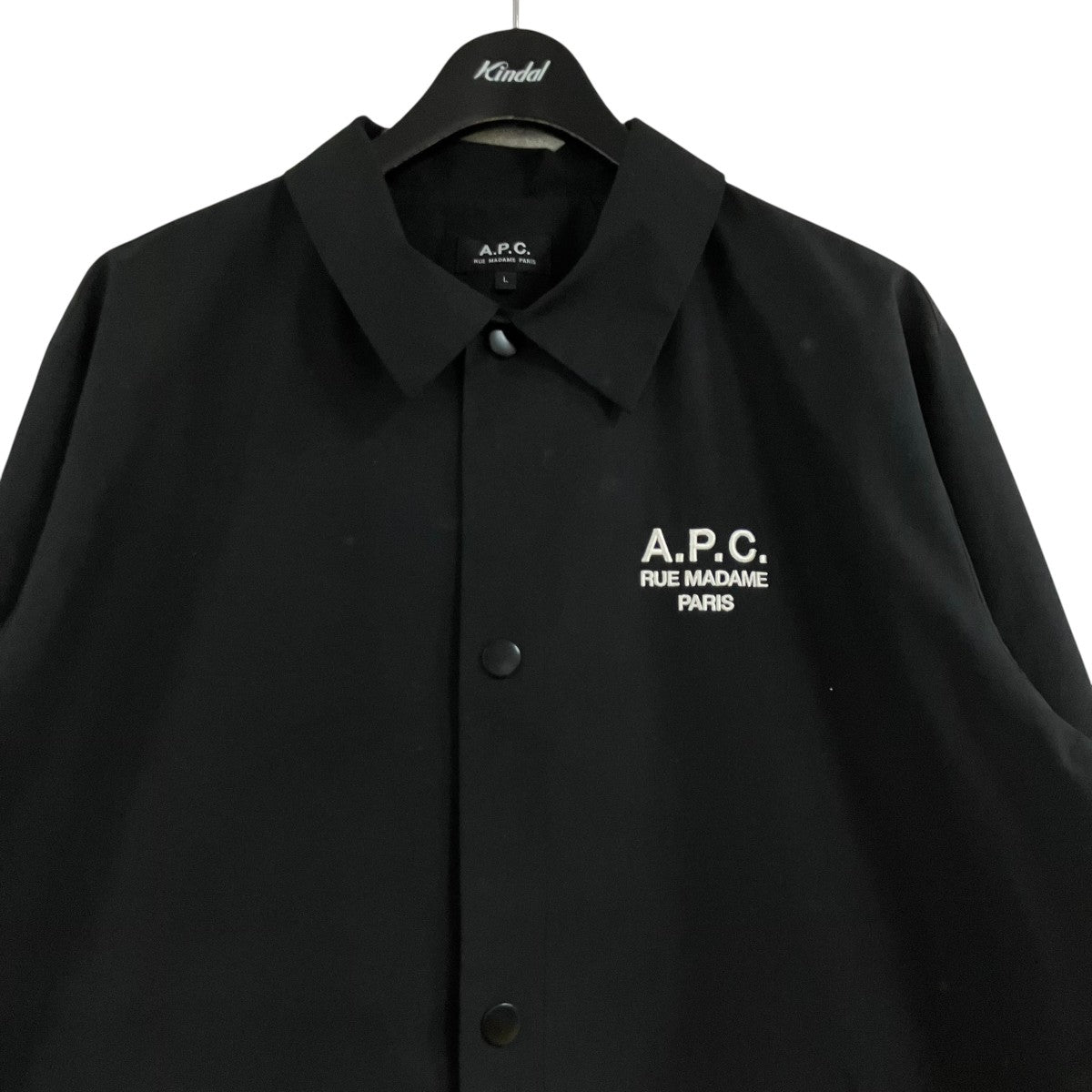 A．P．C． ナイロンコーチジャケット 古着・中古-2枚目のアイテム画像