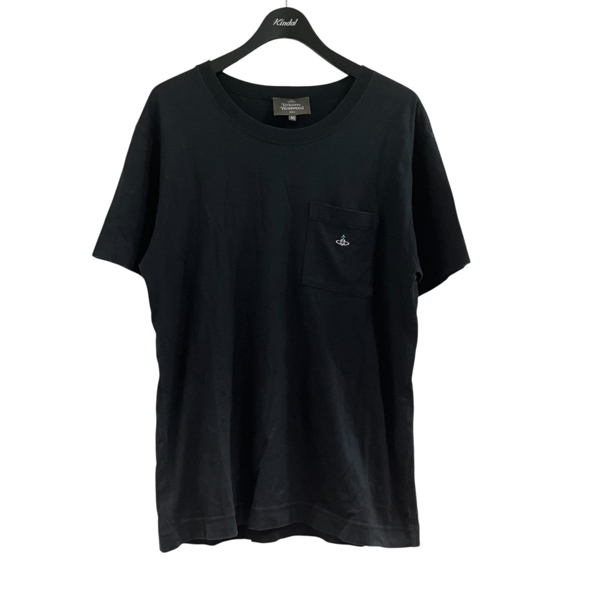 Vivienne Westwood ロゴエンブイロイダリーTシャツ 古着・中古-1枚目のアイテム画像