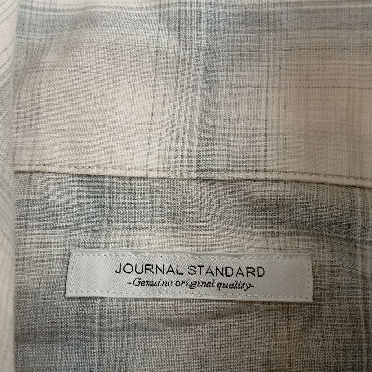 JOURNAL STANDARD チェックジップシャツジャケット22-051-600-5590-1-0 古着・中古-5枚目のアイテム画像