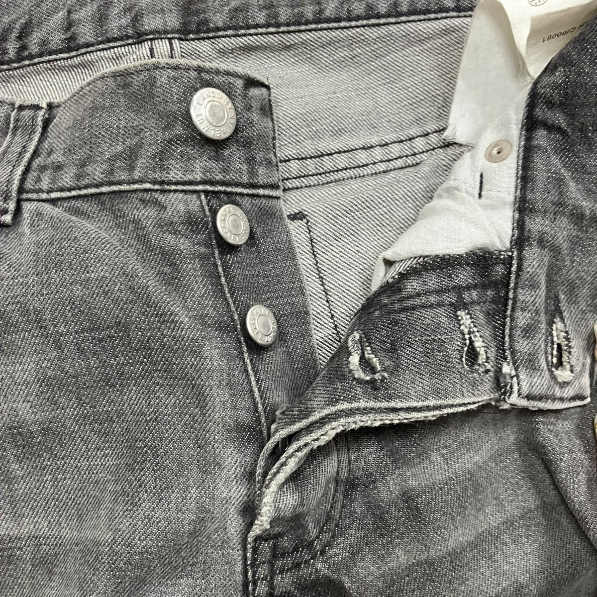 HELMUT LANG アイスウォッシュドデニムパンツ 古着・中古-5枚目のアイテム画像