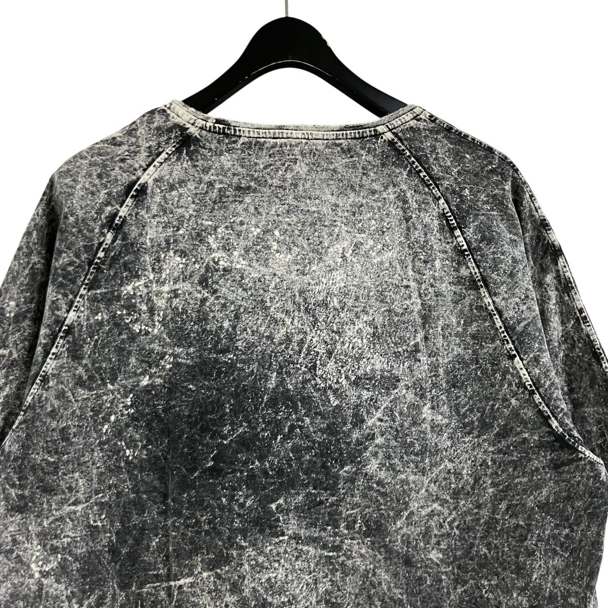 DIESEL ブリーチレースアップTシャツ 古着・中古-4枚目のアイテム画像