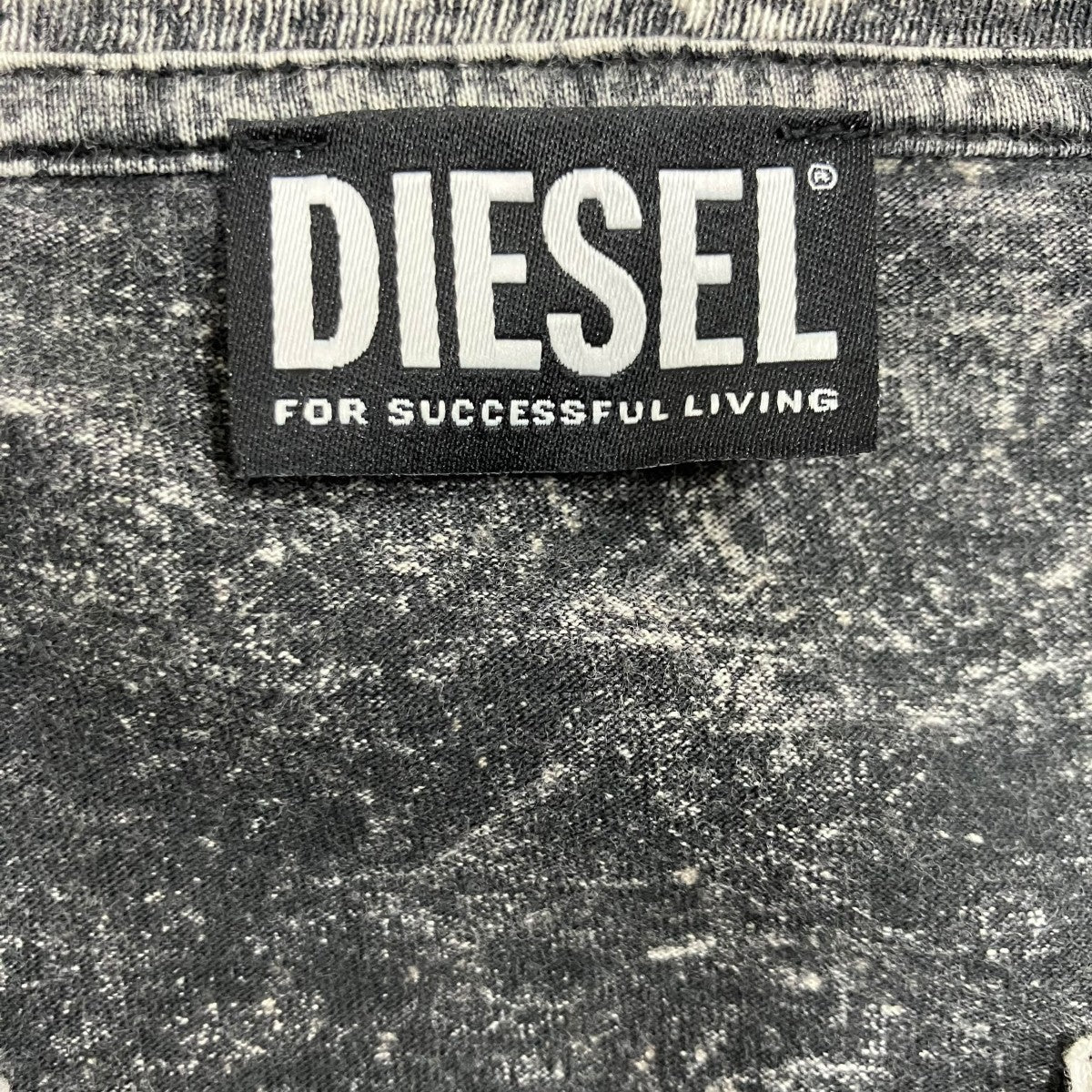 DIESEL ブリーチレースアップTシャツ 古着・中古-5枚目のアイテム画像