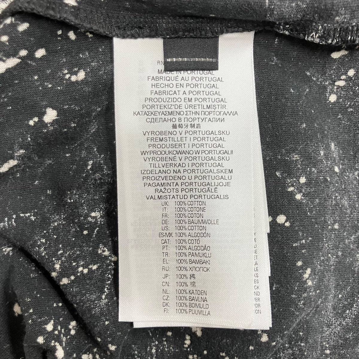 DIESEL ブリーチレースアップTシャツ 古着・中古-6枚目のアイテム画像
