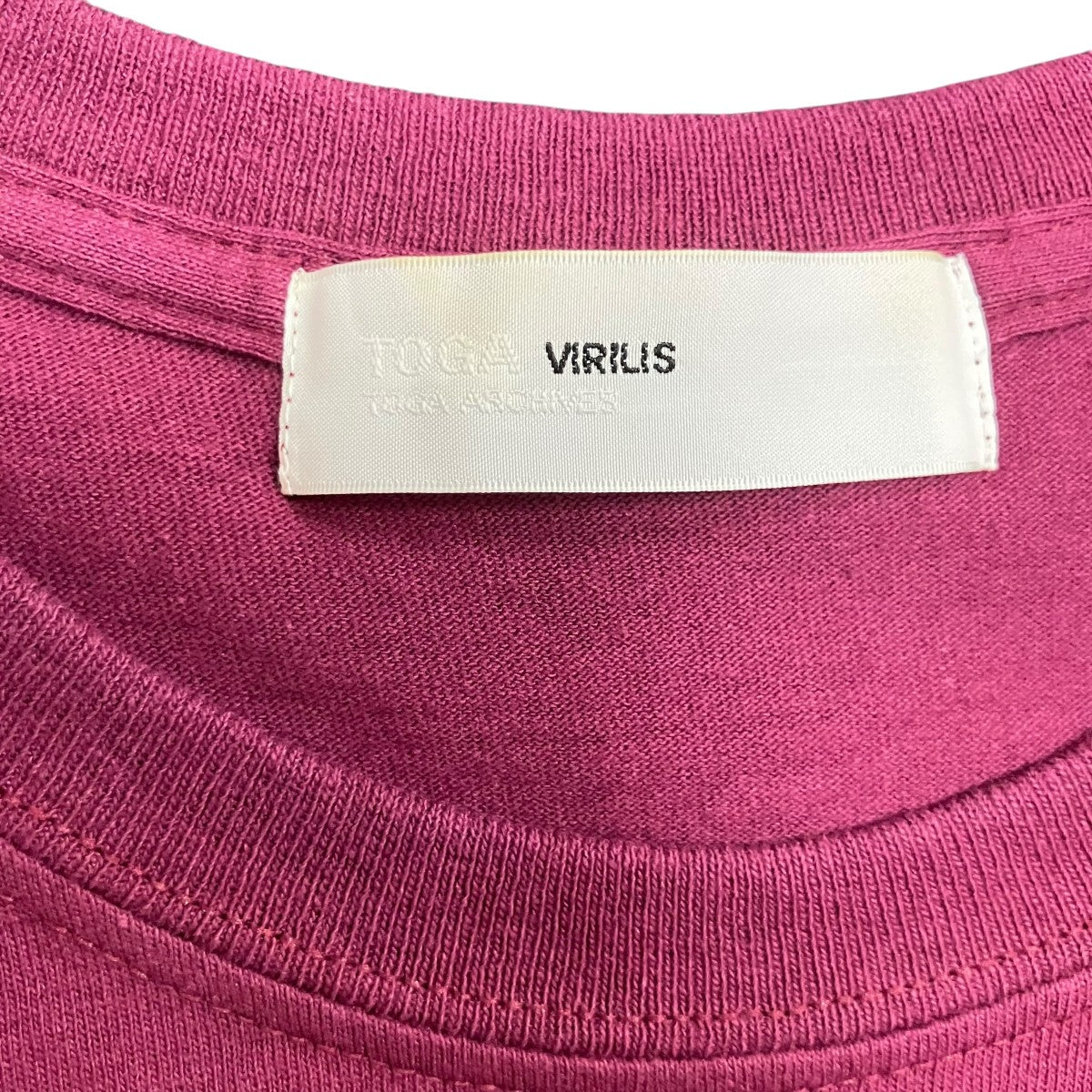 TOGA ARCHIVES エンブロイダリーポケットTシャツ 古着・中古-5枚目のアイテム画像