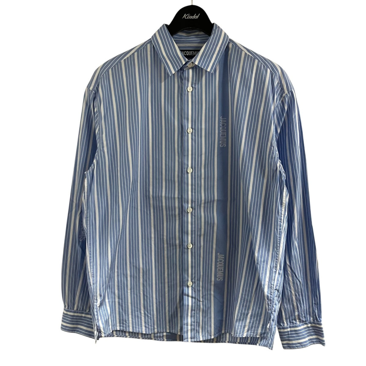 JACQUEMUS ストライプSimonシャツ 古着・中古-1枚目のアイテム画像