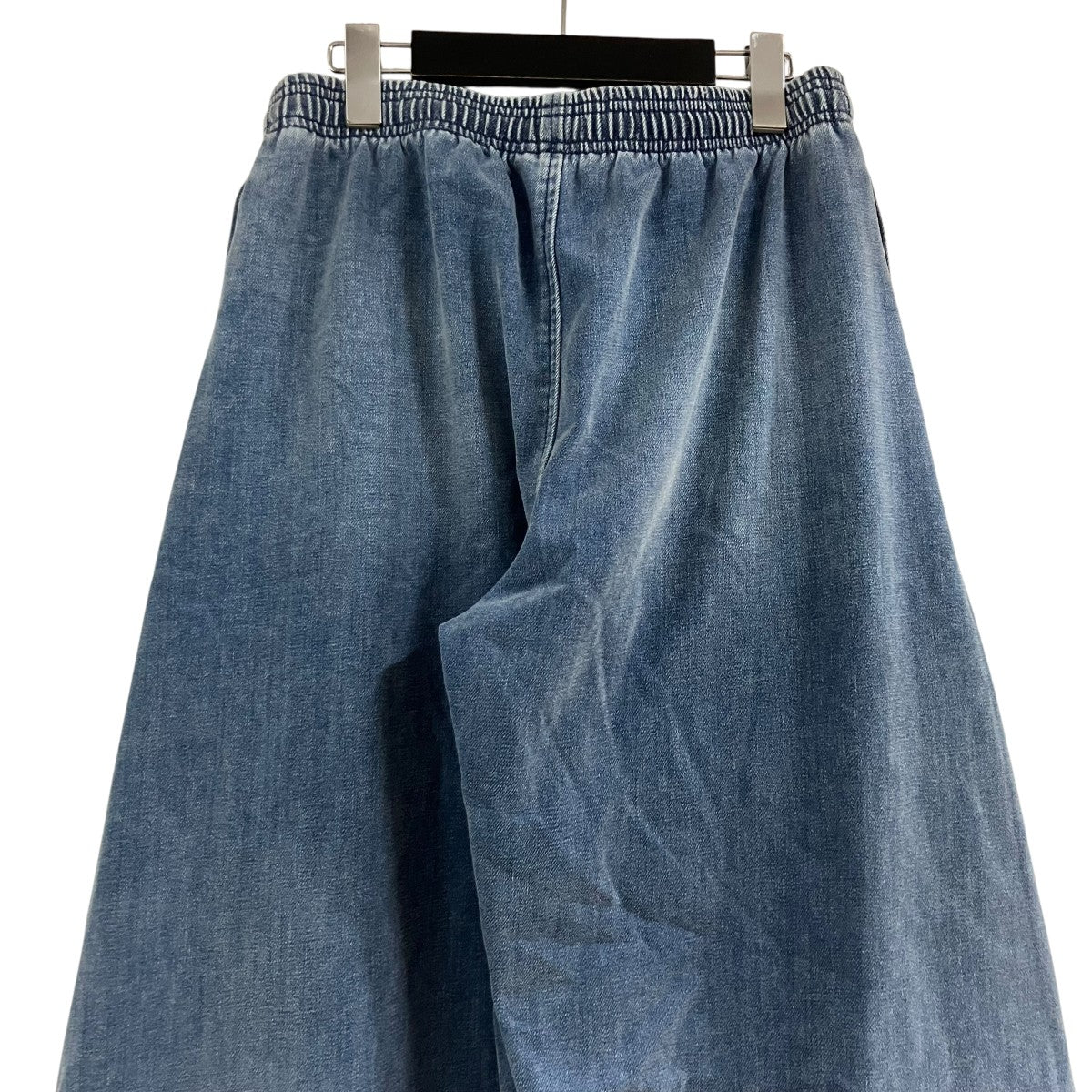 ALEXANDER WANG フェード加工ドローストリングデニムパンツ 古着・中古-4枚目のアイテム画像