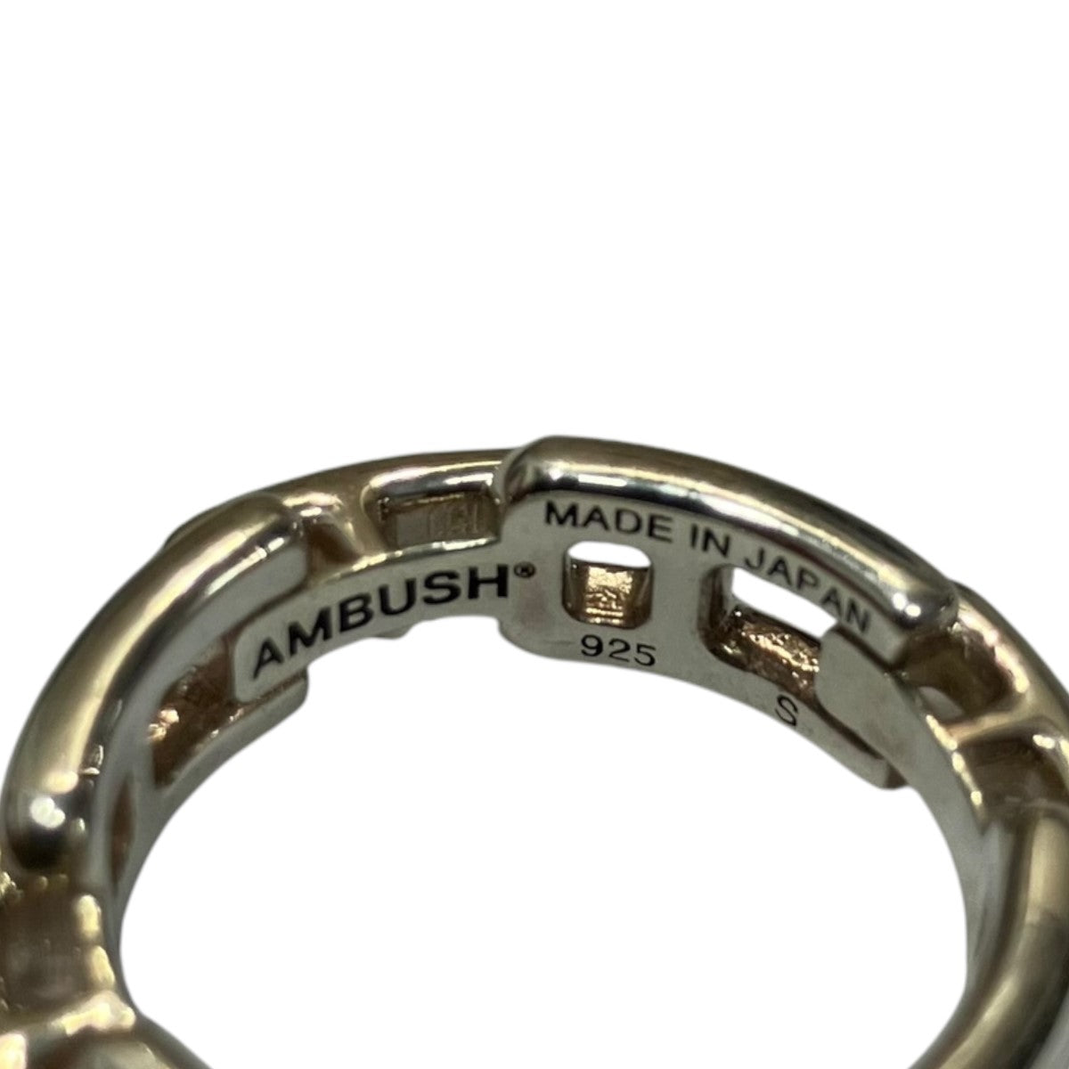 AMBUSH チェーンシルバーリング 古着・中古-5枚目のアイテム画像