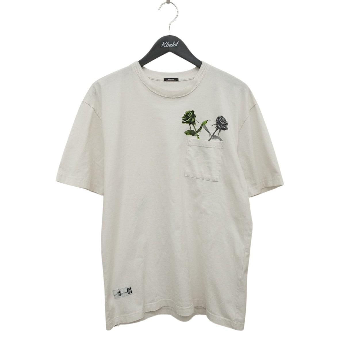 ローズプリントＴシャツ01-24-07-52-081