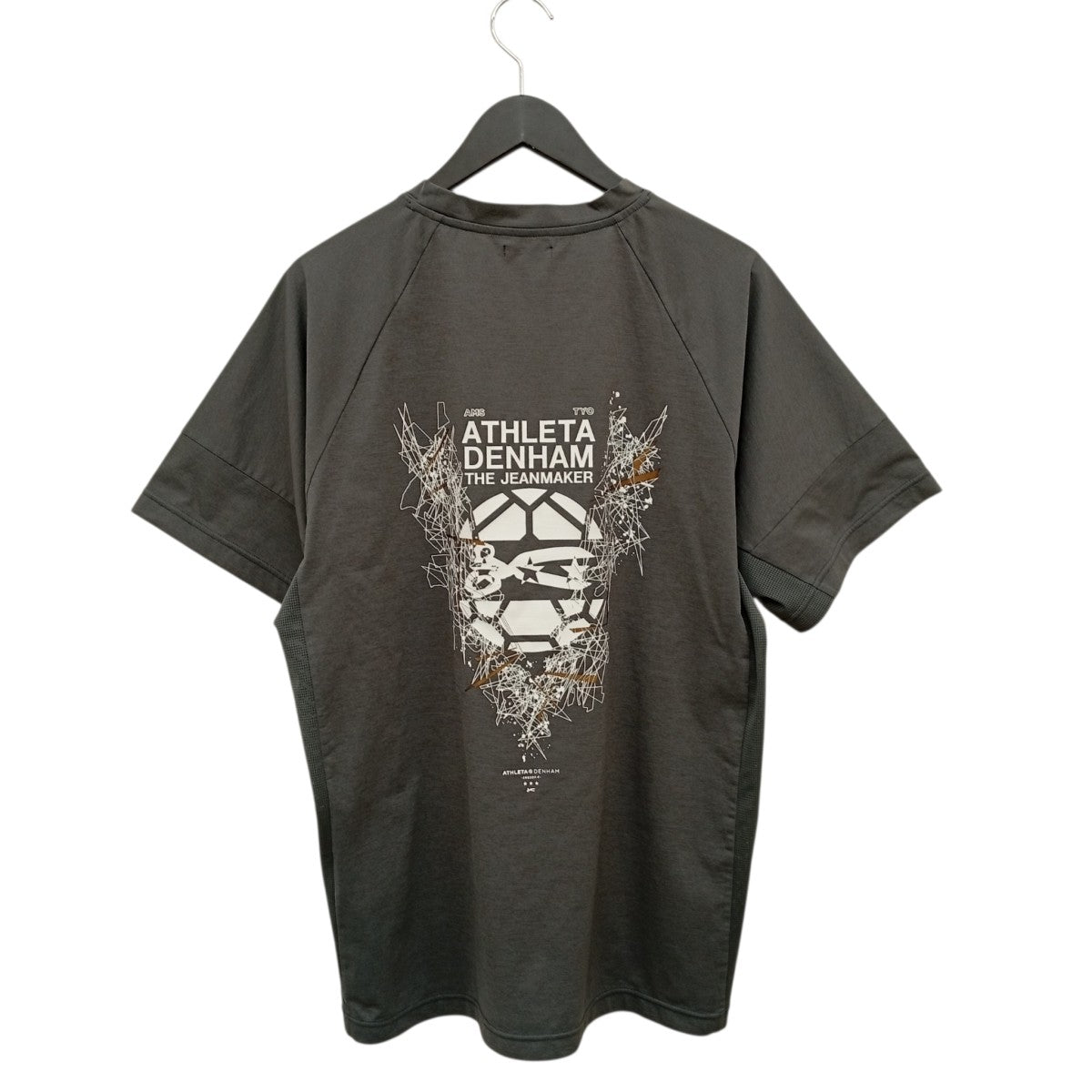Denham×ATHLETA メッシュスウィッチングフットボールゲームシャツ01-24-07-52-411 古着・中古-2枚目のアイテム画像