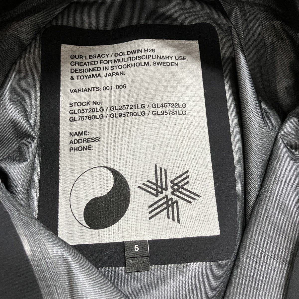 GORE-TEX 3Lジャケット