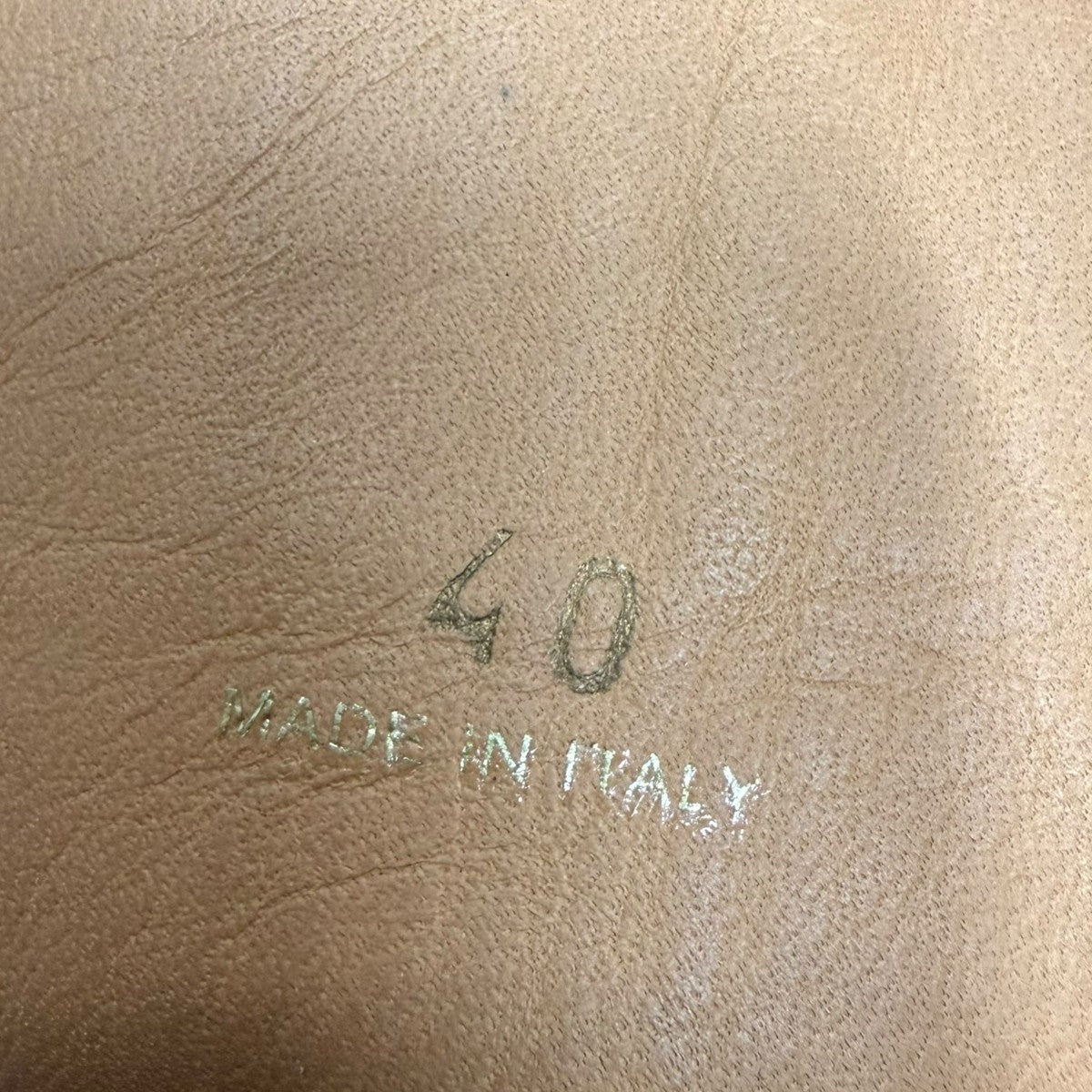 MIU MIU ダメージ加工サイドジップレースアップブーツ 古着・中古-9枚目のアイテム画像