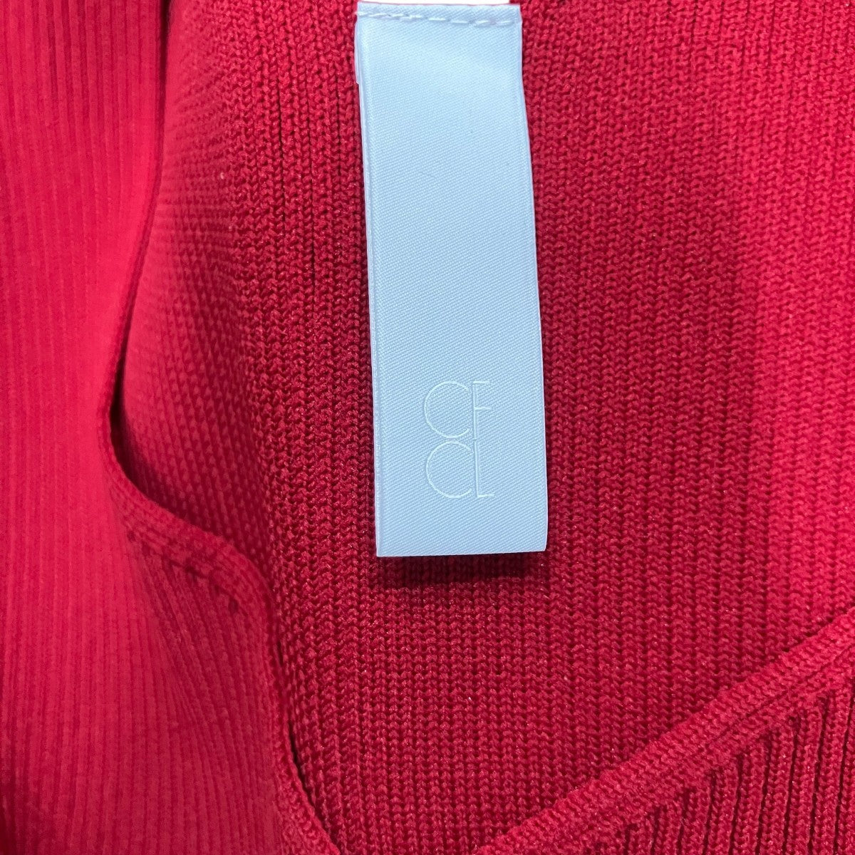 CFCL リブノースリーブワンピース 古着・中古-5枚目のアイテム画像